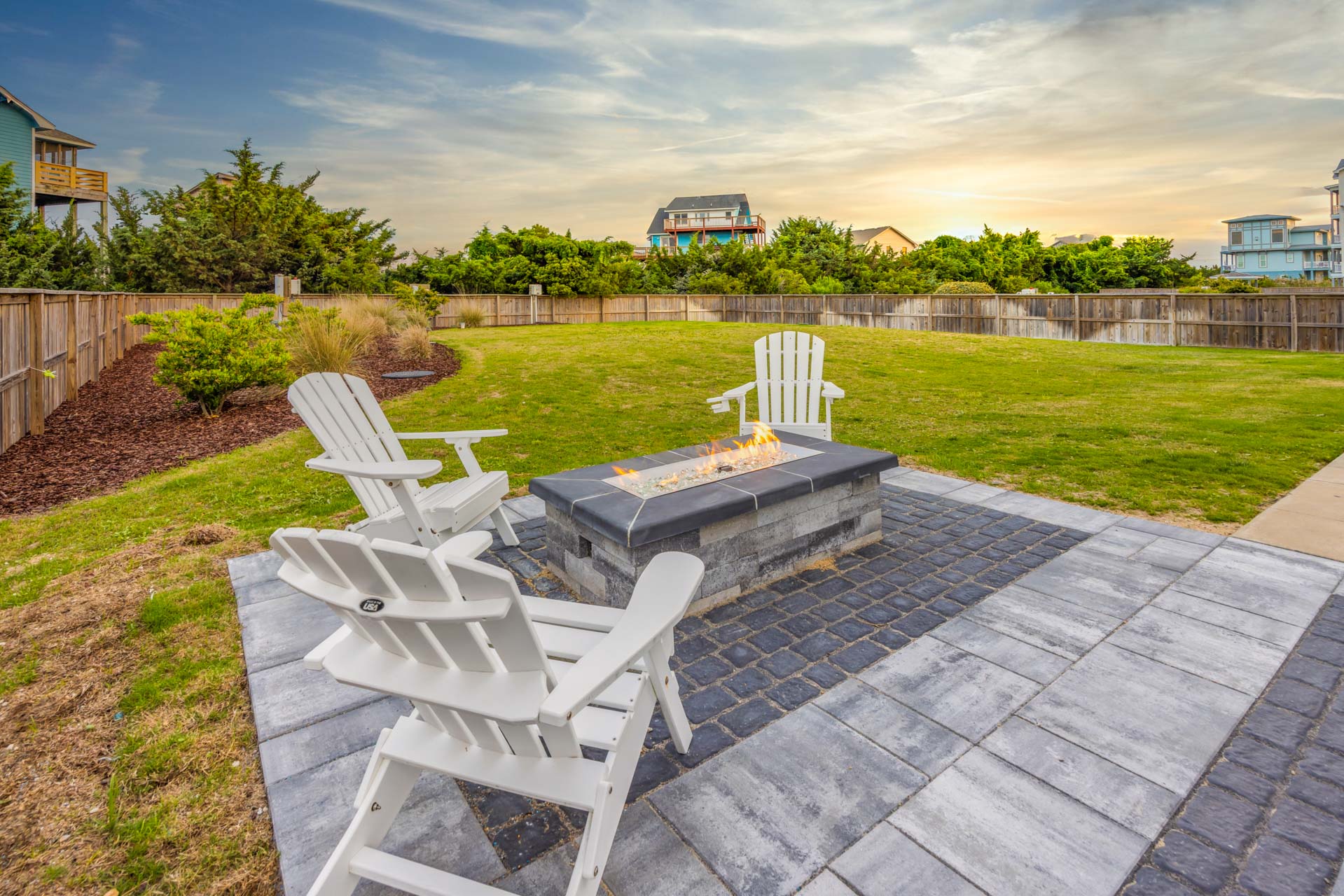 Surf Or Sound Realty 903 Ocean's 10 Fire Pit 1