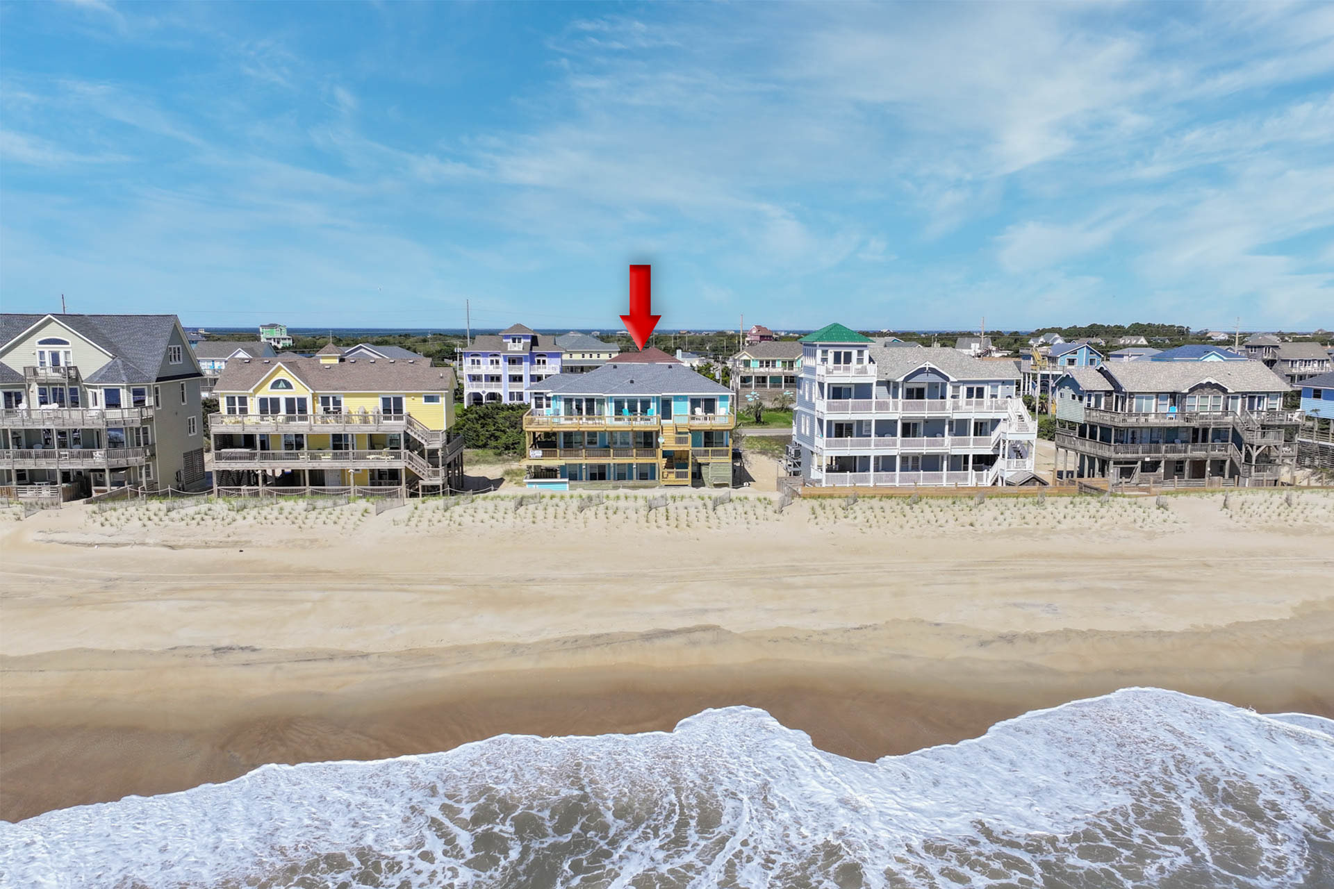 Surf Or Sound Realty 589 Mystic Wind Exterior 7 Arrow