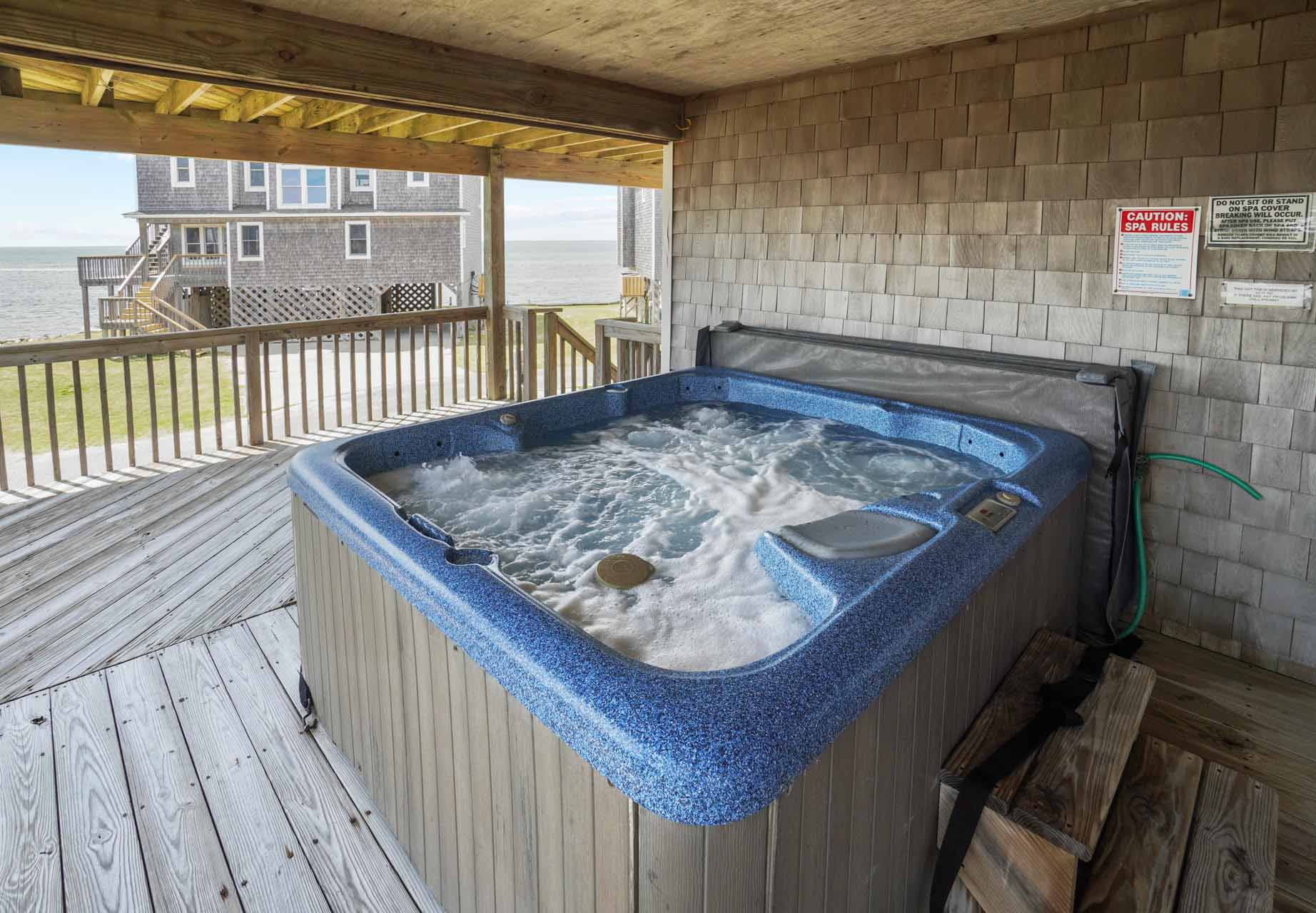 Surf Or Sound Realty 1011 Island Attitude Hot Tub 3364090