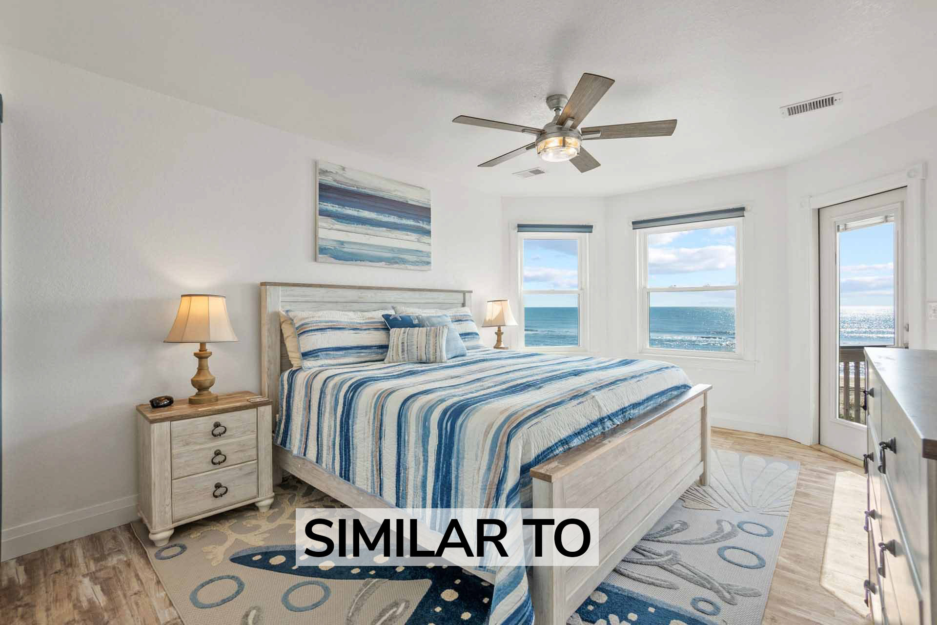 Surf Or Sound Realty 1214 Dream Gables Similar To Bedroom 3 2 Label