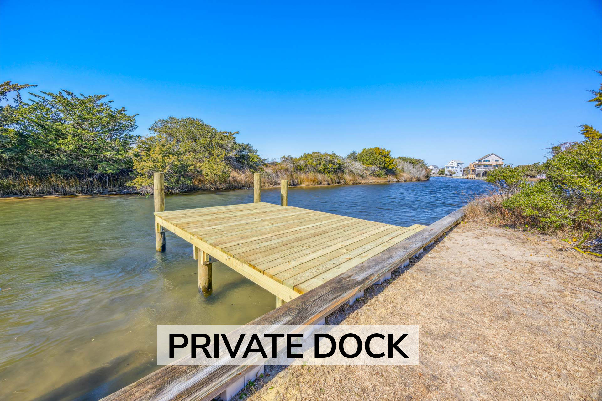 Surf Or Sound Realty 94 Summer Wind Private Dock 1 Label