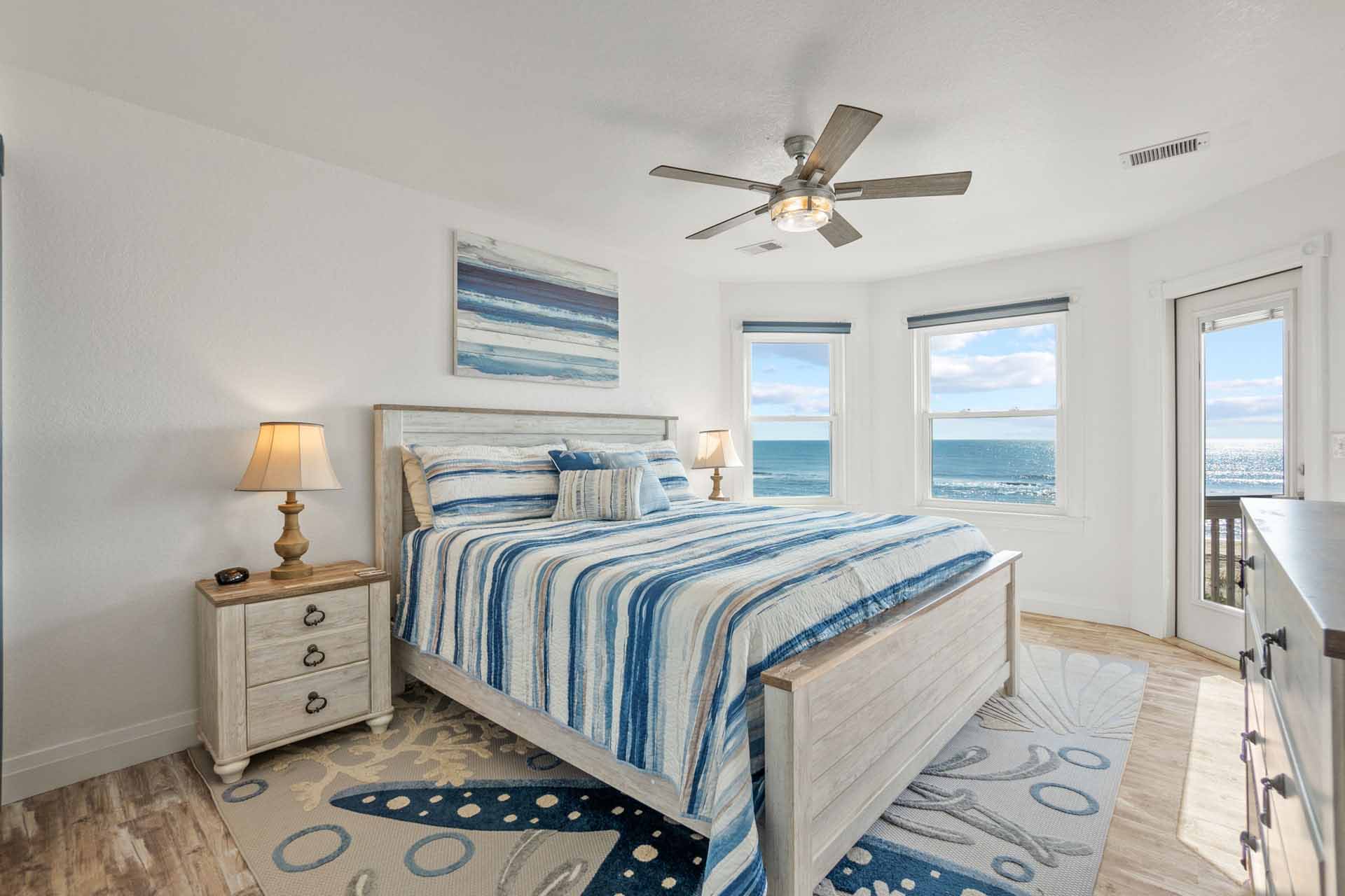 Surf Or Sound Realty 387 Robins Nest King Master Bedroom 3363576