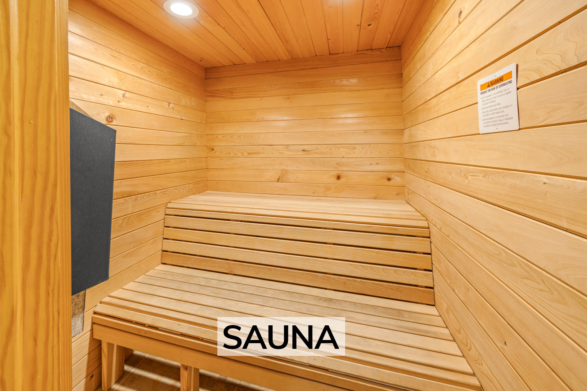 Surf Or Sound Realty 925 Southern Sol Sauna Label