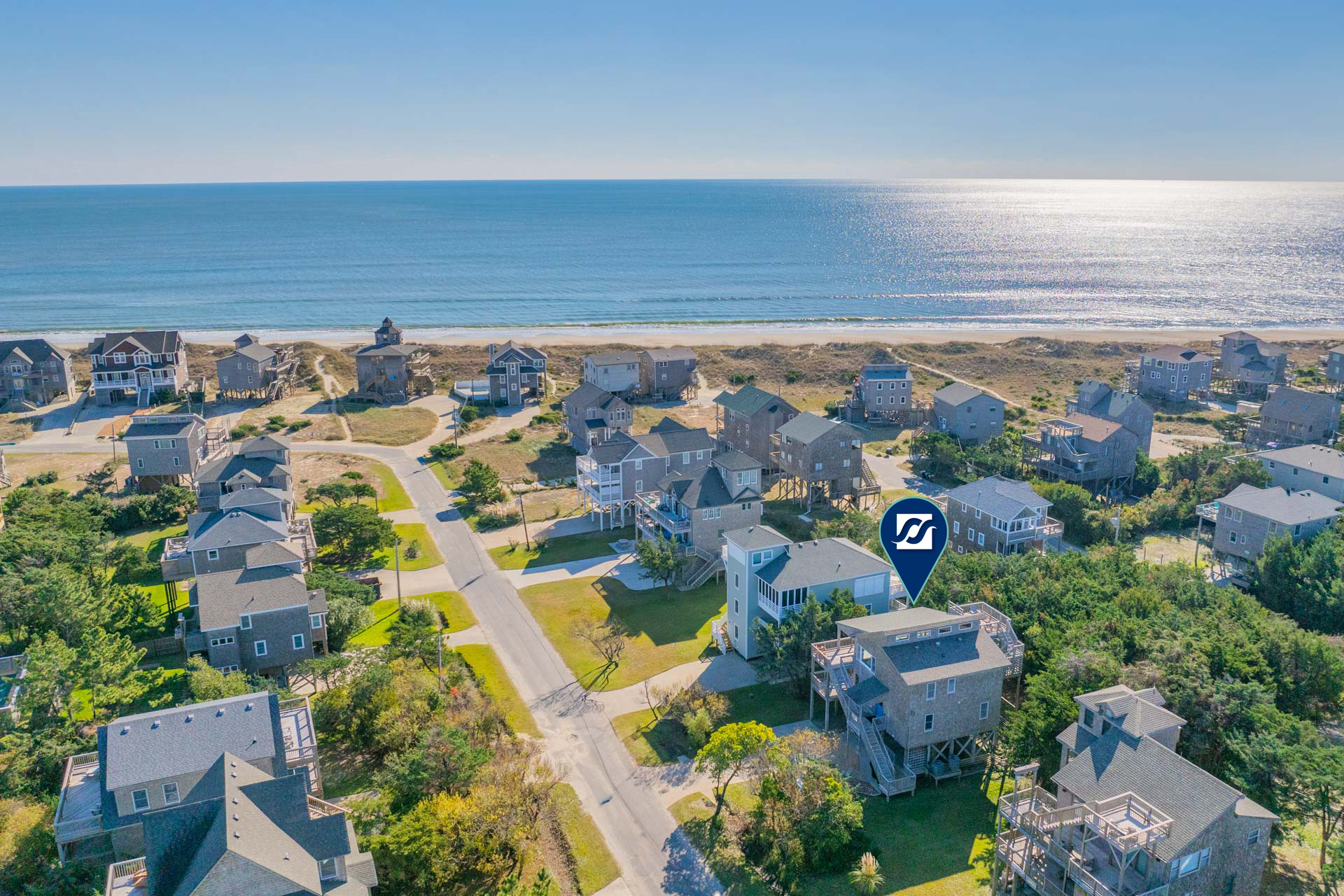 Surf Or Sound Realty 1216 Seaglasses Exterior 8 Pin