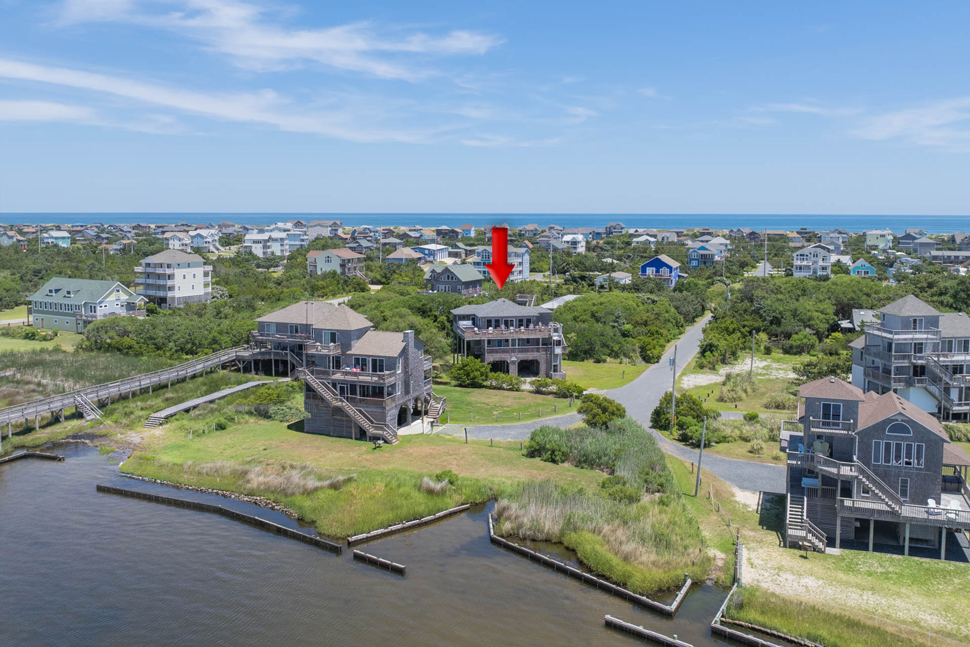 Surf Or Sound Realty 189 Hatteras Blast Exterior 8 Arrow