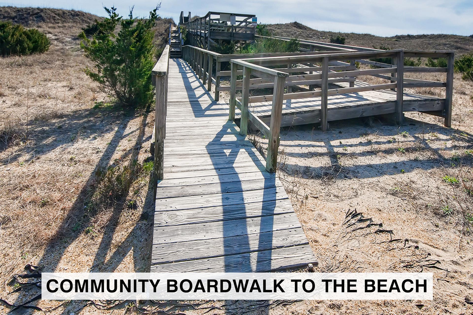 Surf Or Sound Realty Sea Vista Community Boardwalk To The Beach Mid Section 3346812