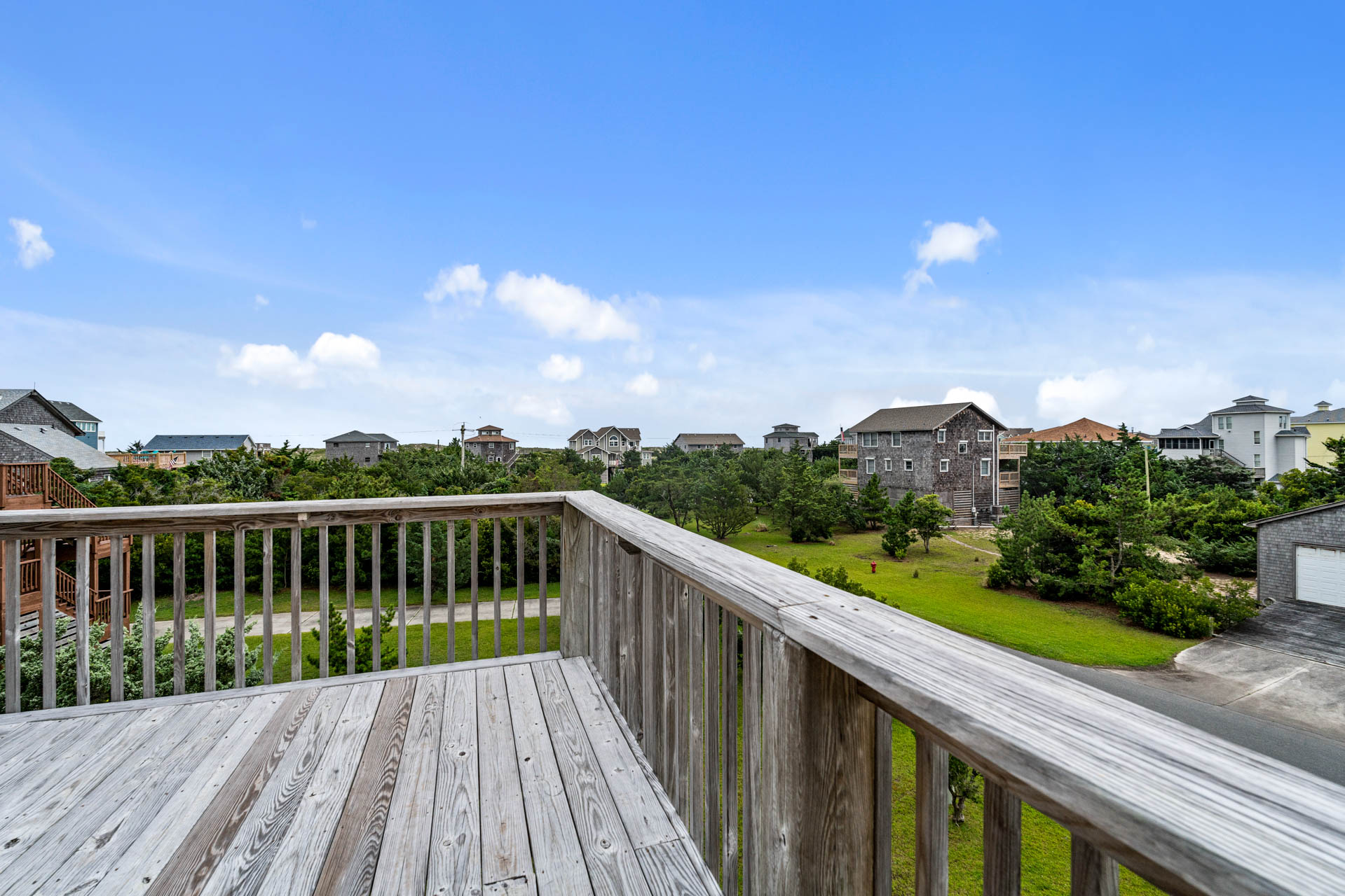 Surf Or Sound Realty 318 Shifting Sands Deck View 3375191