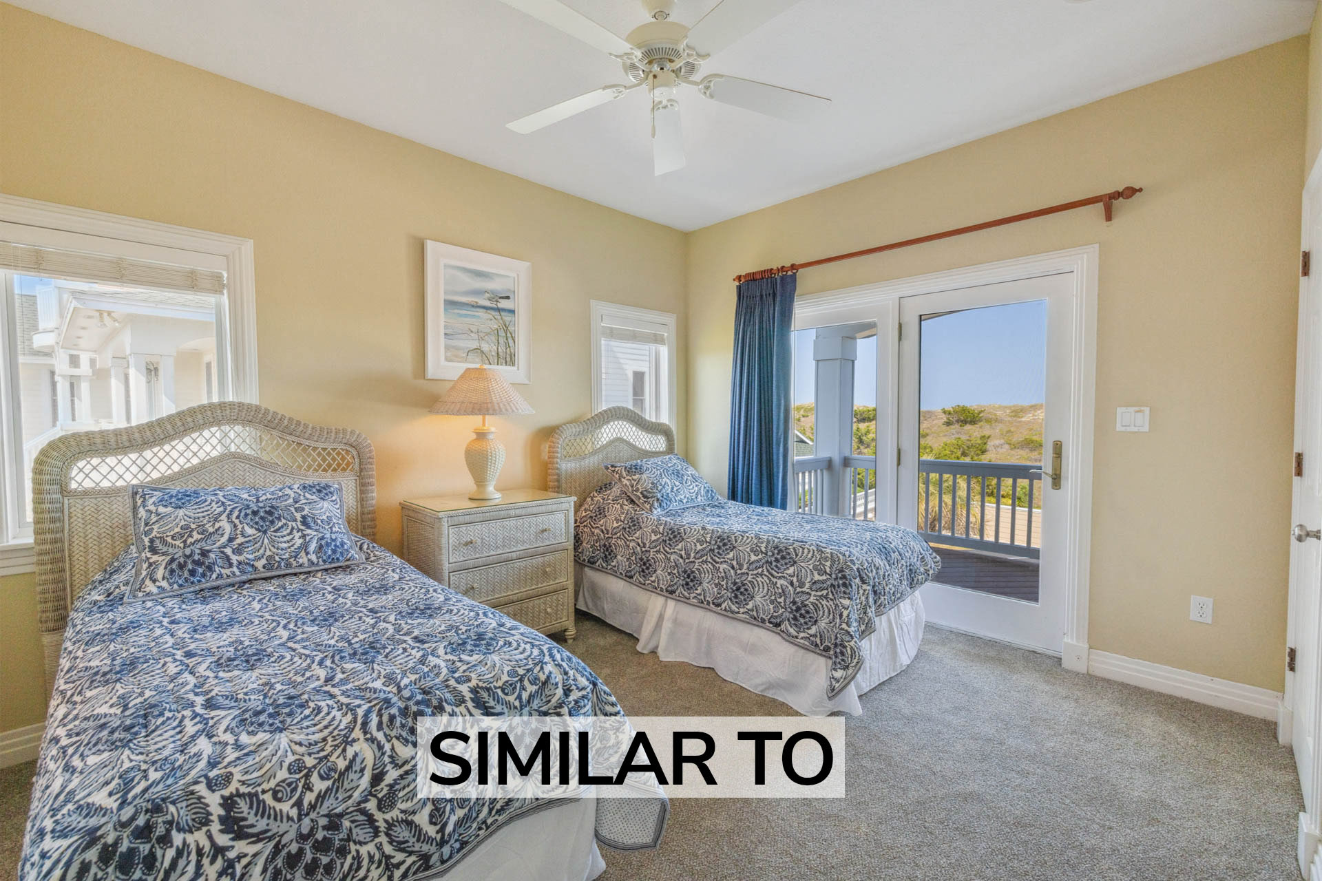 Surf Or Sound Realty 1214 Dream Gables Similar To Bedroom 5 Label 2