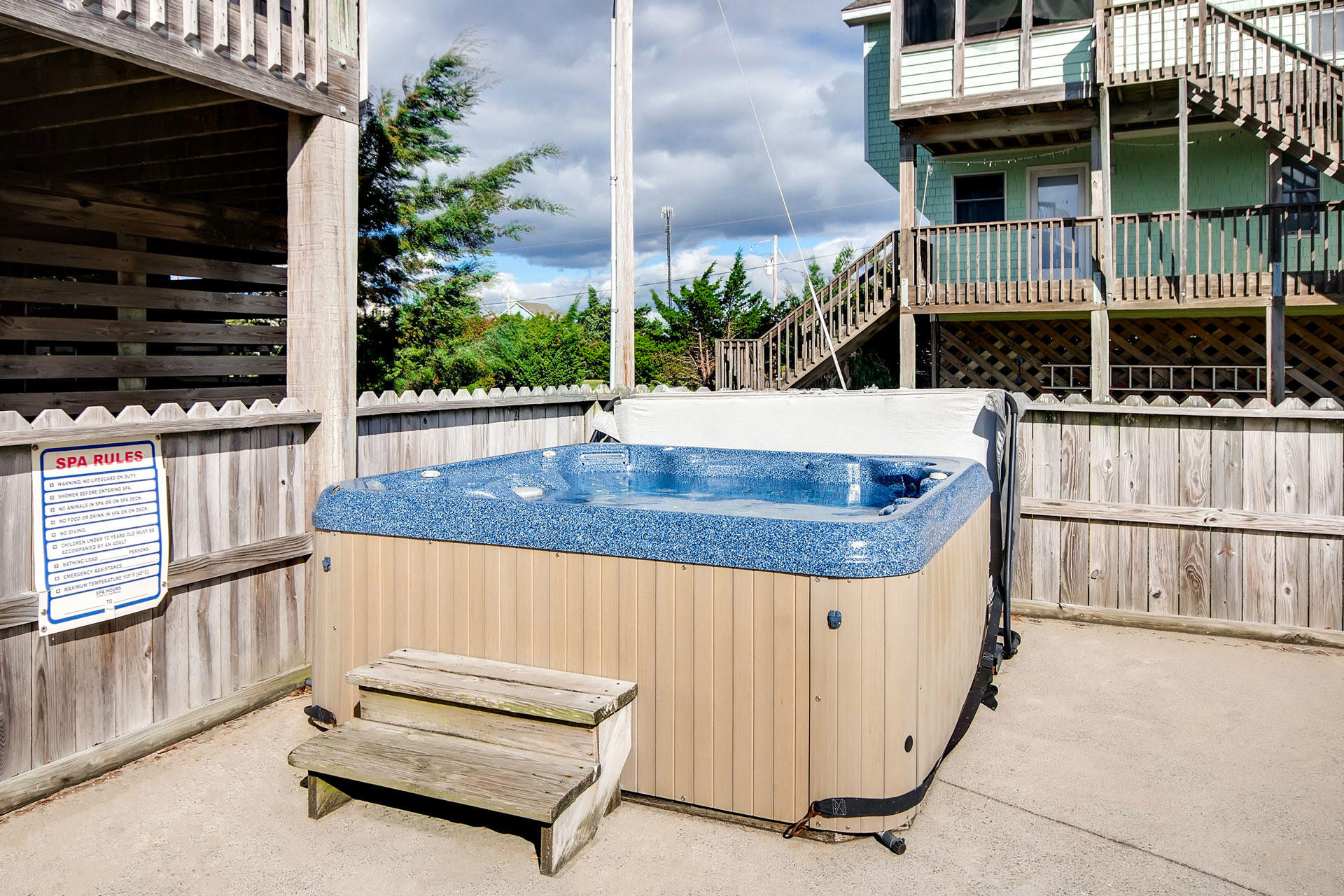 Surf Or Sound Realty Sandfiddler 393 Hot Tub 3333728