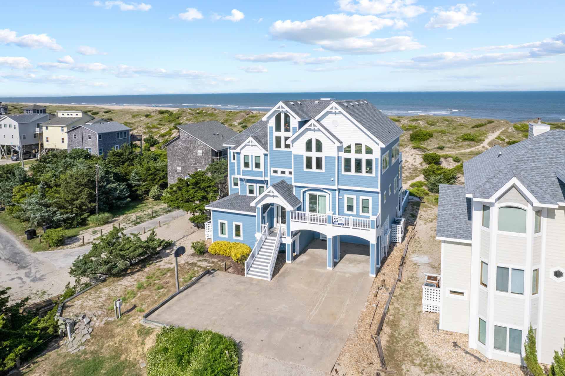 Surf Or Sound Realty 652 Castlemere Front Drone Exterior 1 Main 3364704