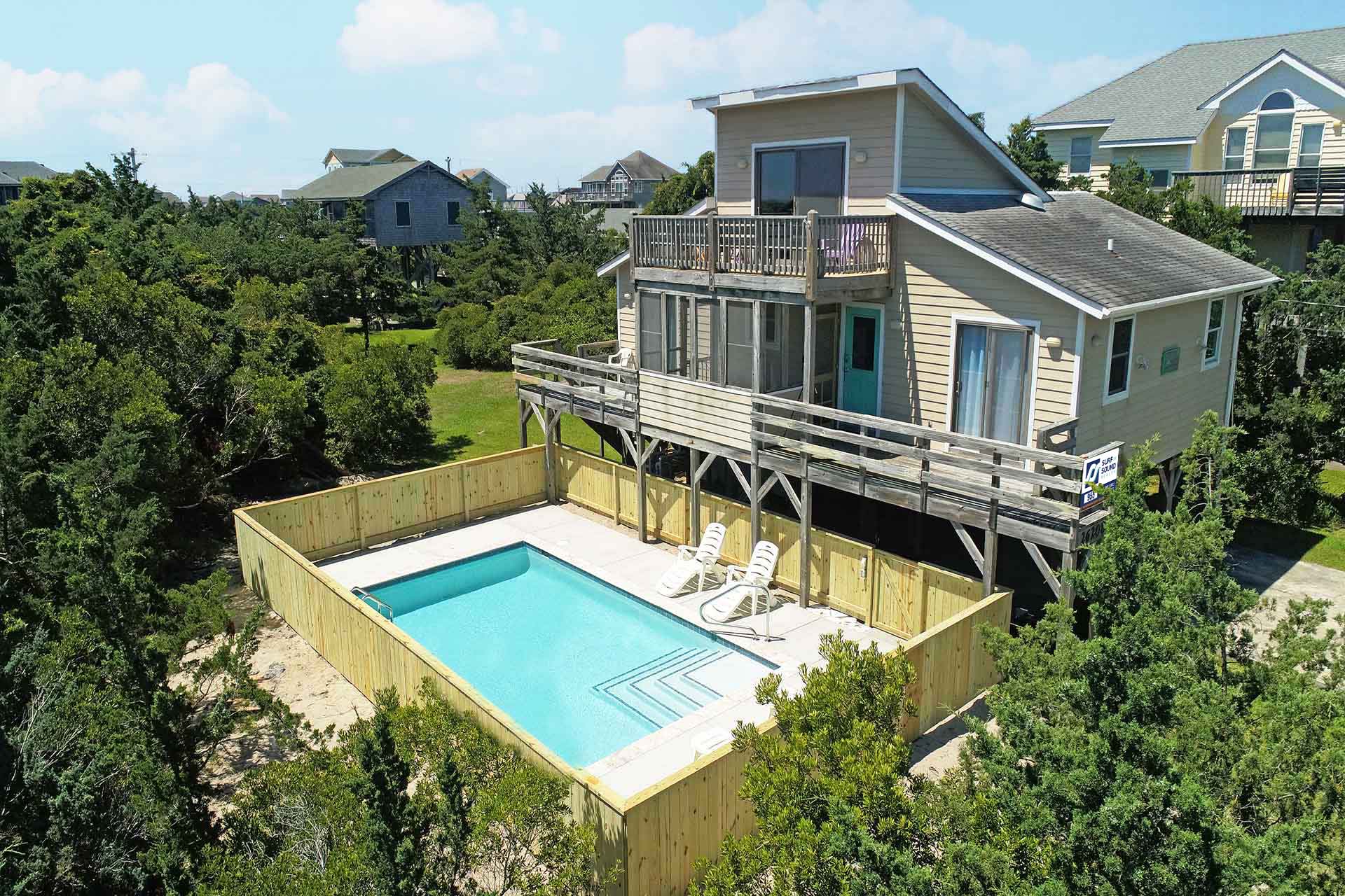 Surf Or Sound Realty 955 Sealoft Drone Pool 2