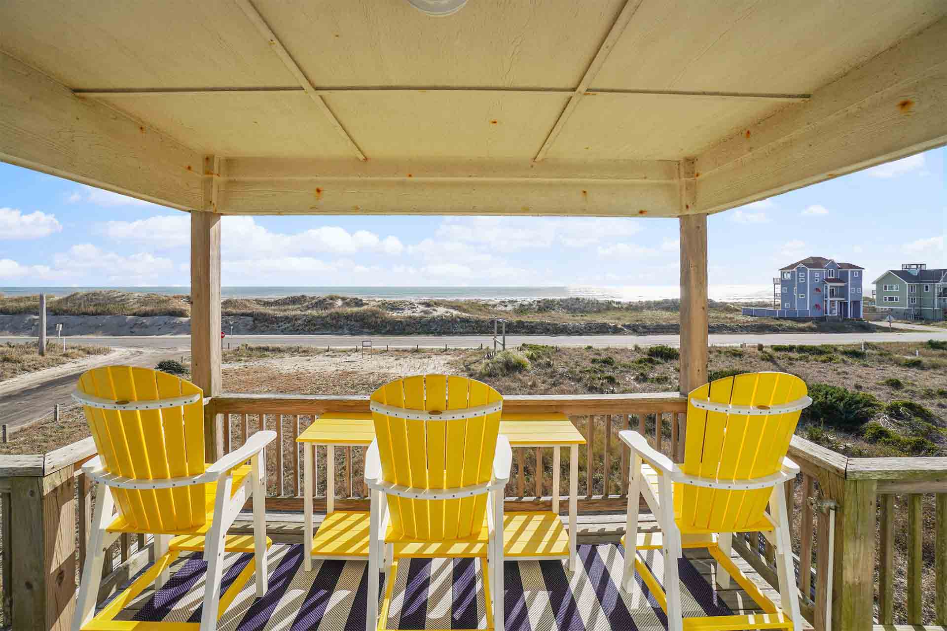 Surf Or Sound Realty 921 Oceanview Hatteras Deck View 3 3361406