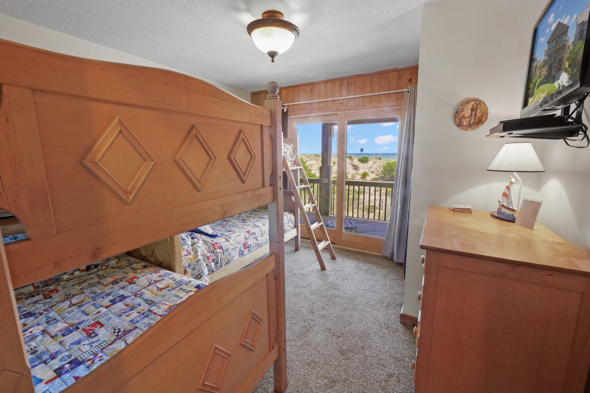 Surf Or Sound Realty 831 Avon Surf Bunks Bedroom First Floor 3360916