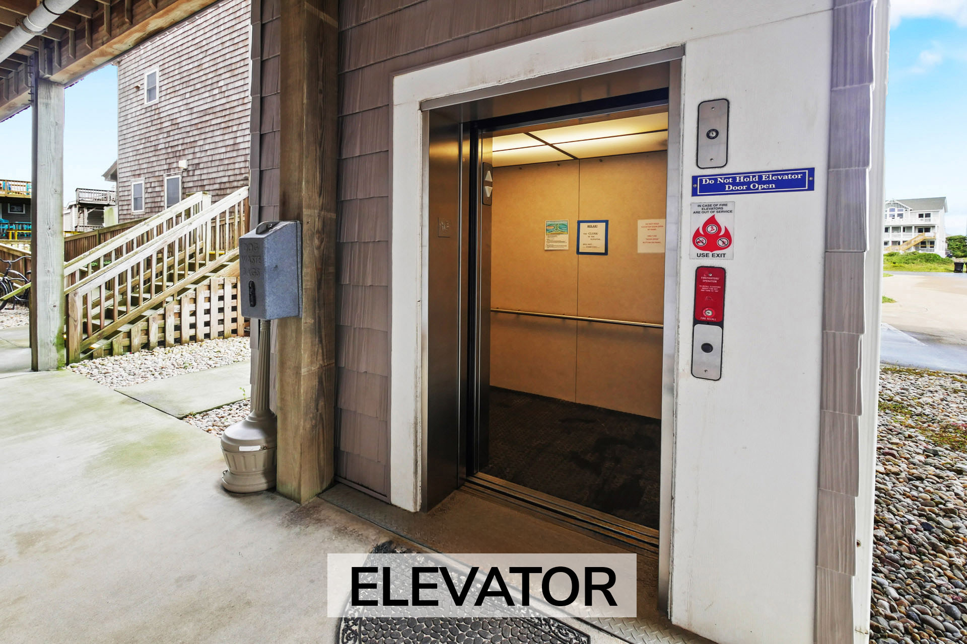 Surf Or Sound Realty Durant Station Elevator