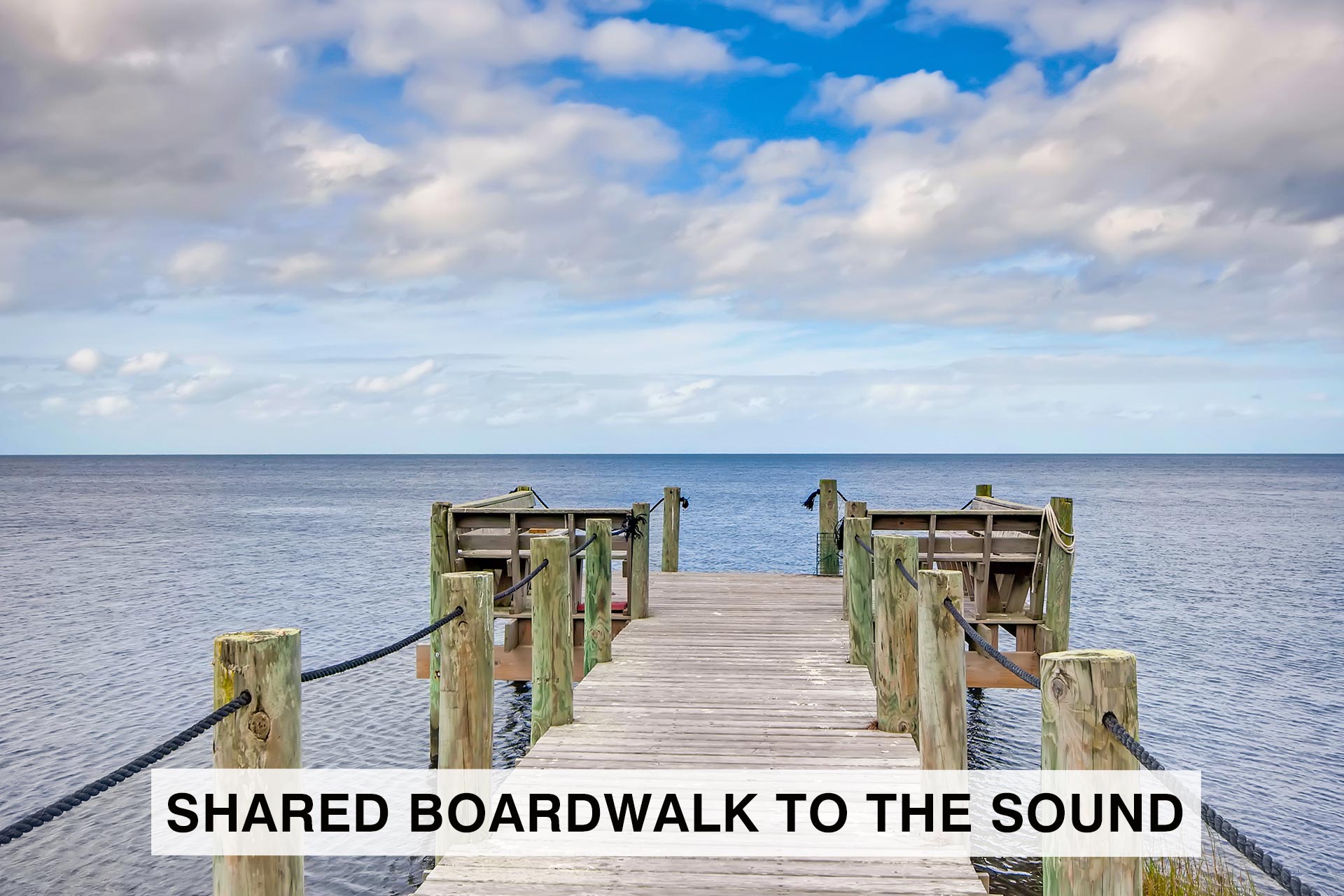 Surf Or Sound Realty Shared Boardwalk To The Sound 3348589