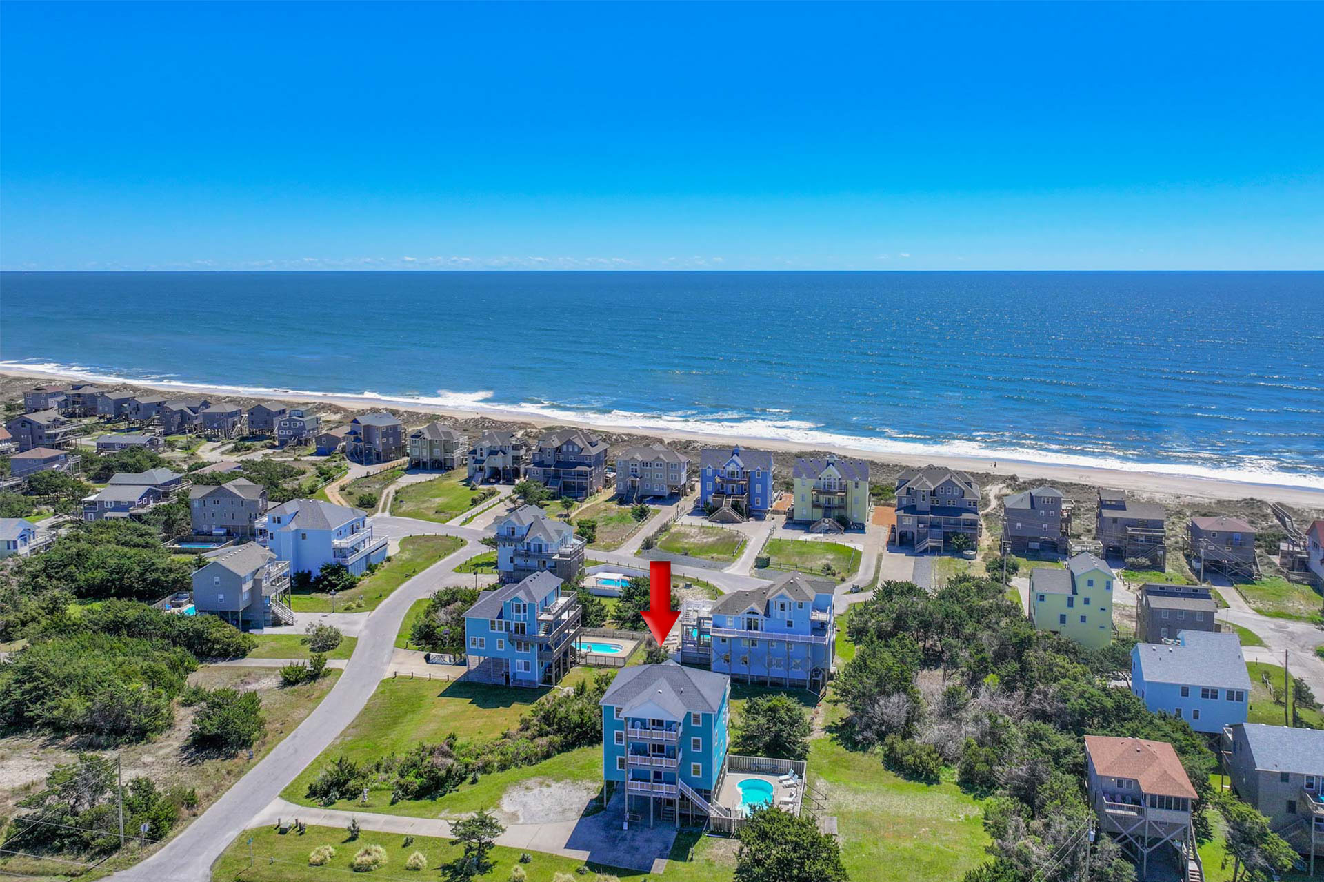 Surf Or Sound Realty 710 Shore Beats Workin Exterior 7 Arrow