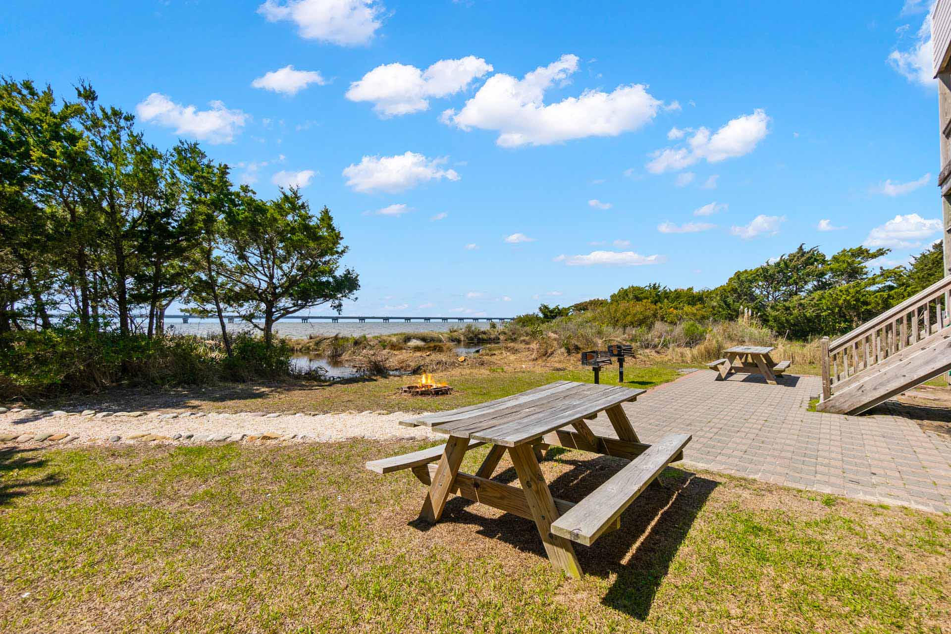 Surf Or Sound Realty 566 La Familia Picnic Table 3363218