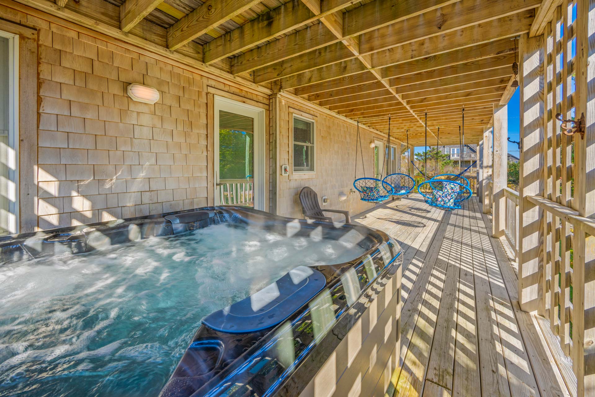 Surf Or Sound Realty 1216 Seaglasses Hot Tub 2