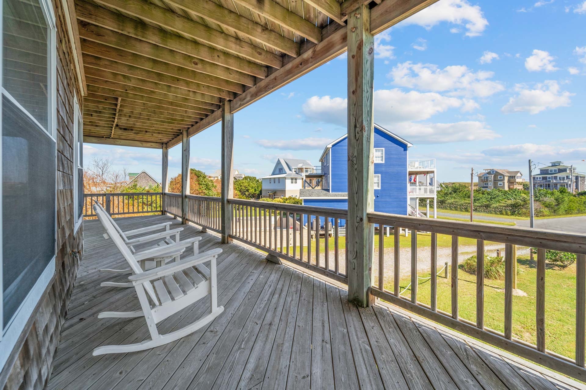 Surf Or Sound Realty 1153 Windows Over Waves Middle Deck 2