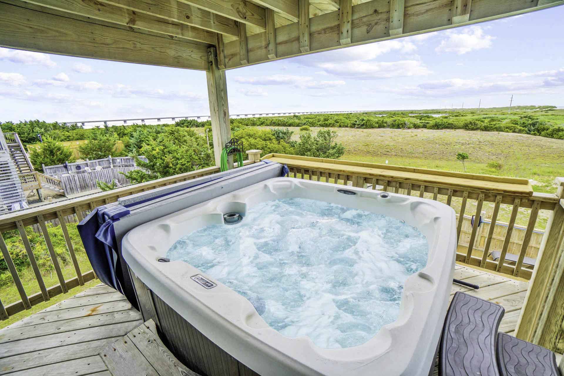 Surf Or Sound Realty 416 Bella Vista Hot Tub 3365878