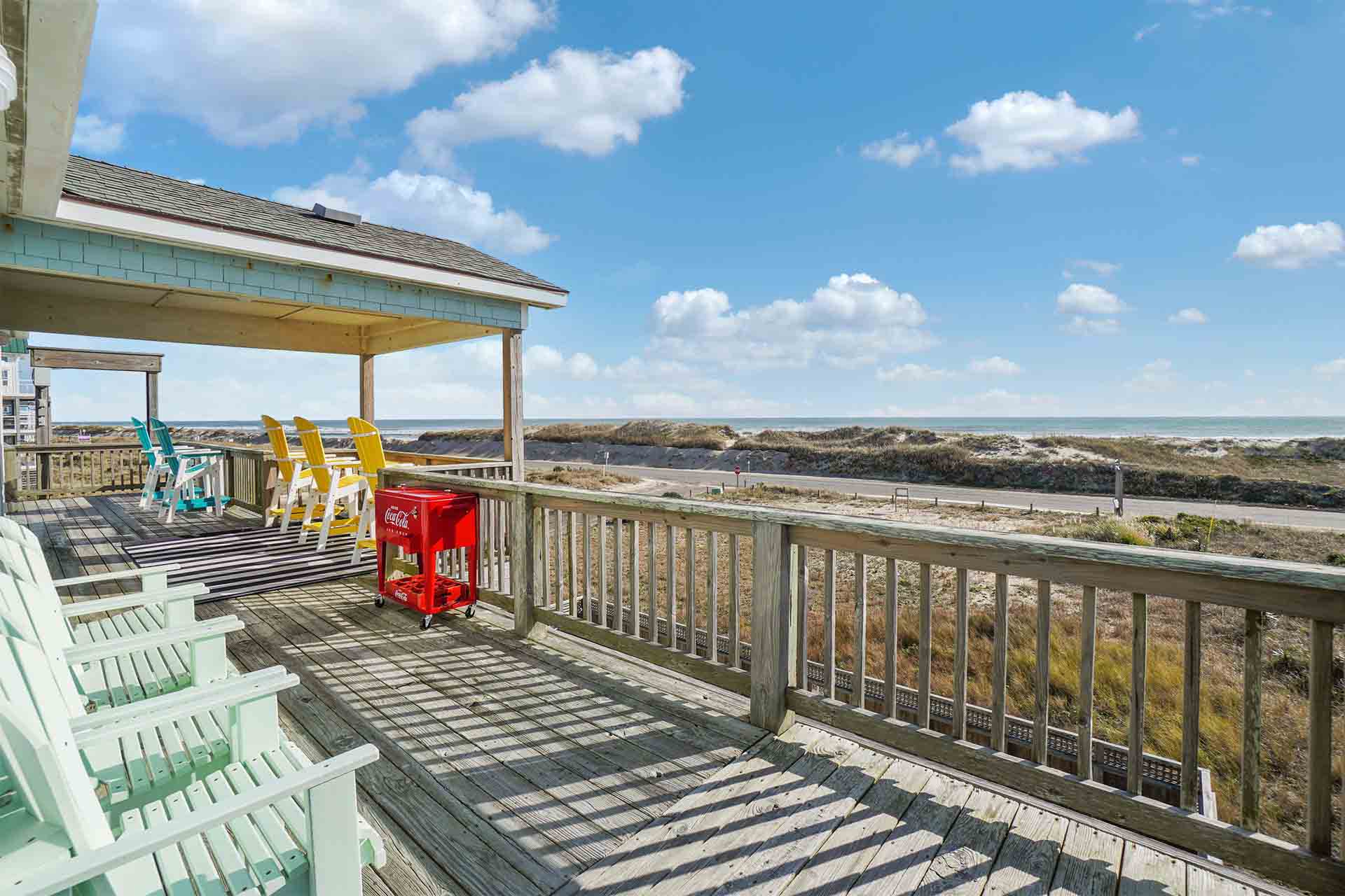 Surf Or Sound Realty 921 Oceanview Hatteras Deck View 1 3361404