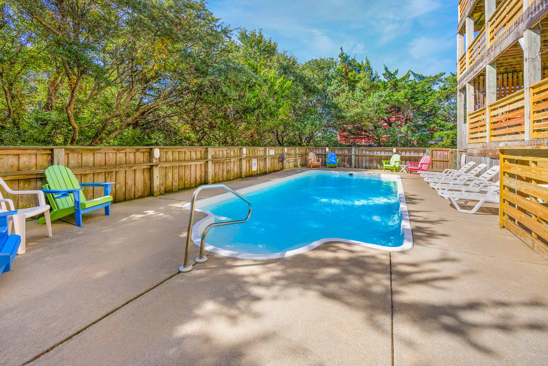 Surf Or Sound Realty 424 A Dream Come True Pool Area 1