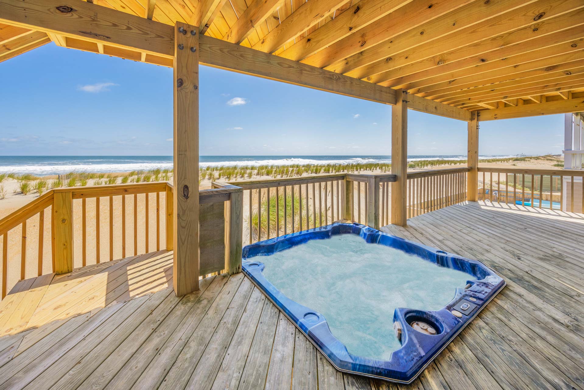 Surf Or Sound Realty 1111 Beachfront Pirates Hot Tub