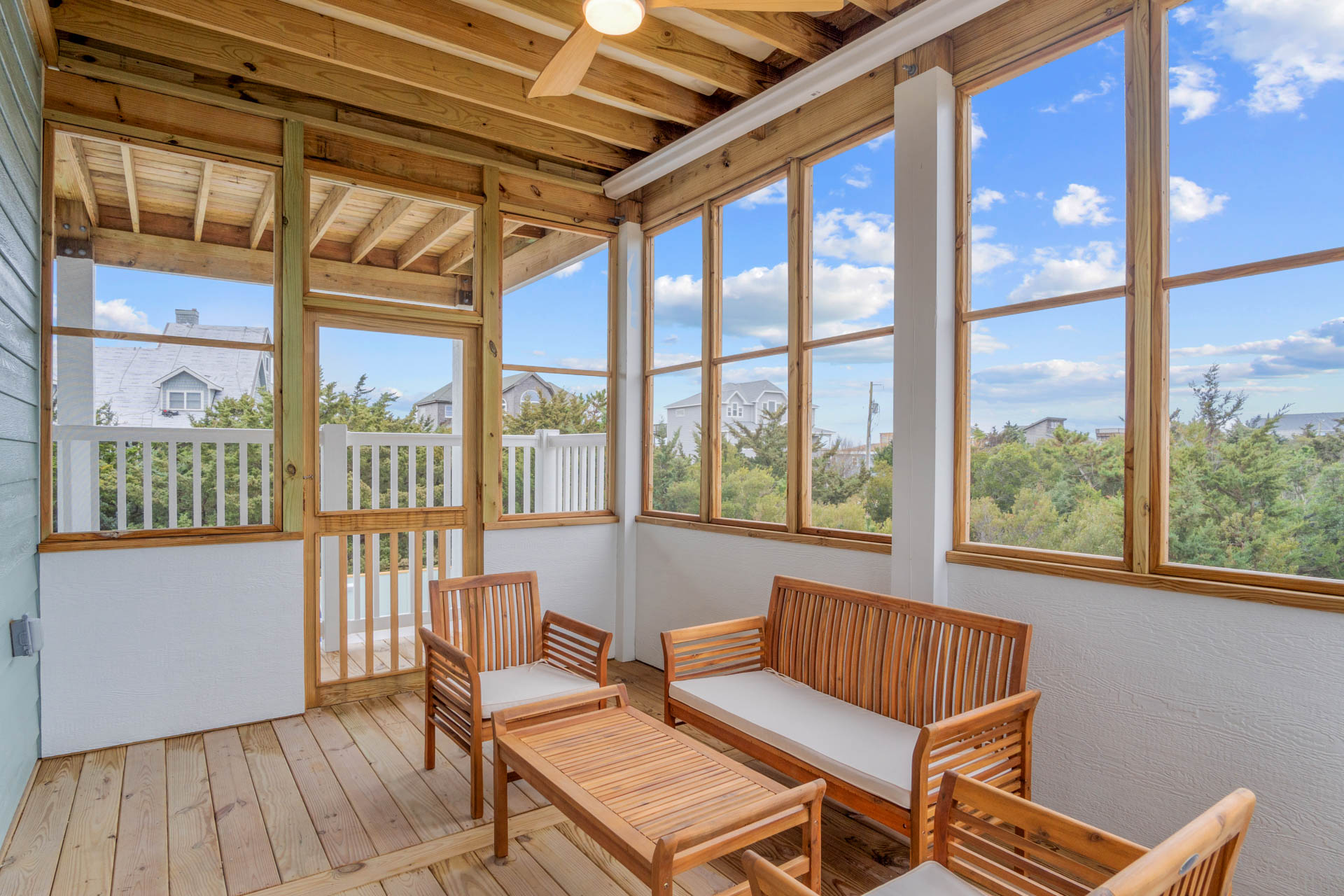 Surf Or Sound Realty 1110 Ipanema Waves Screened In Porch 2