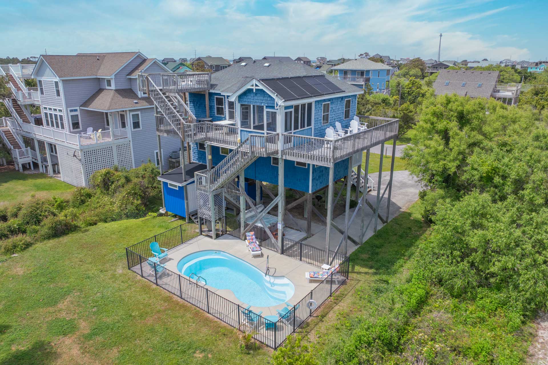 Surf Or Sound Realty 869 Salty Dog Beach House Exterior 4