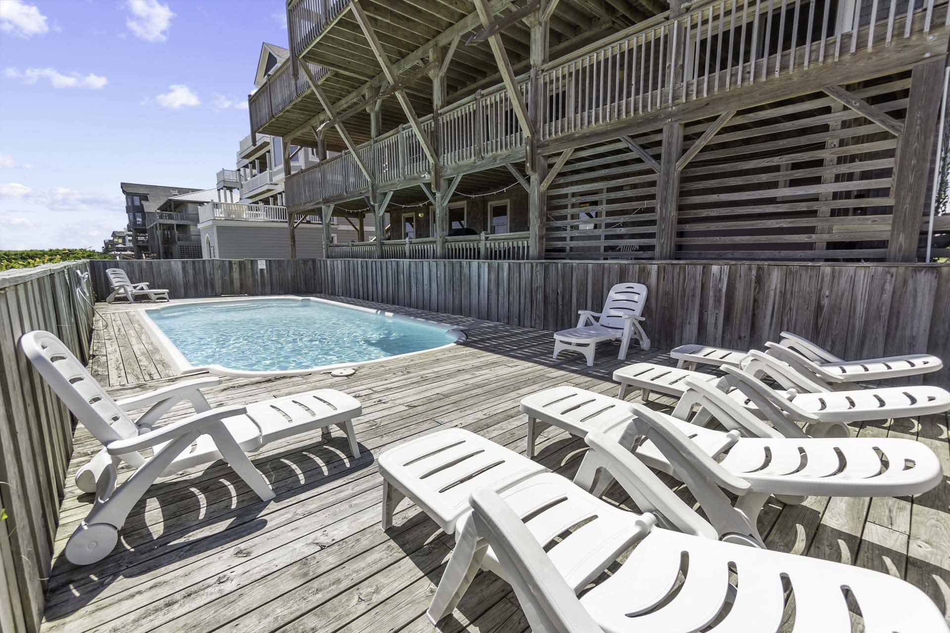 Surf Or Sound Realty 1015 Beach Haven Hatteras Pool 4 3366412