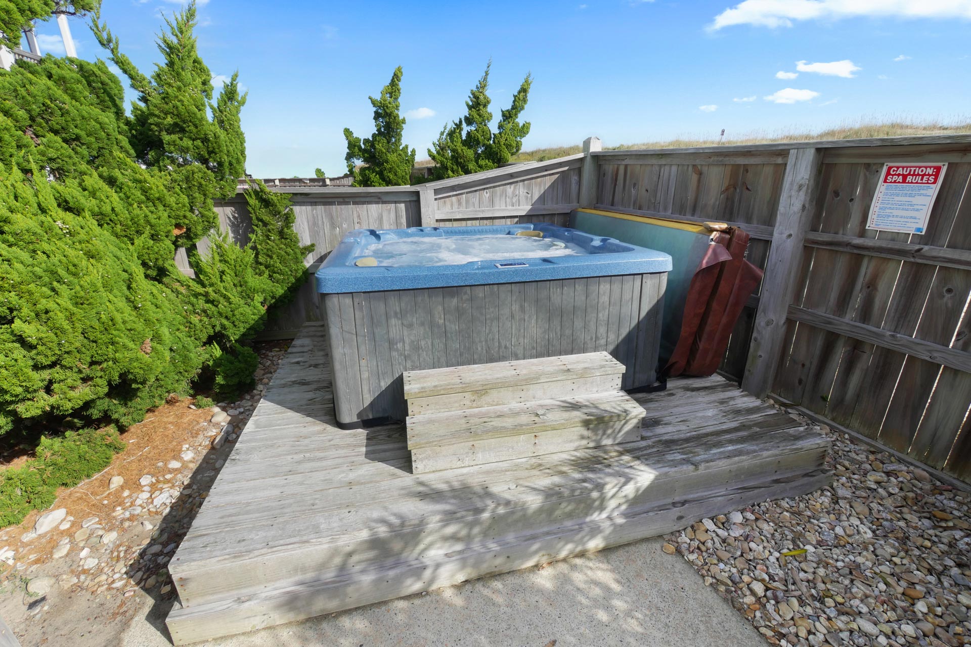 Surf Or Sound Realty 598 Cloud 9 Hot Tub 3359848