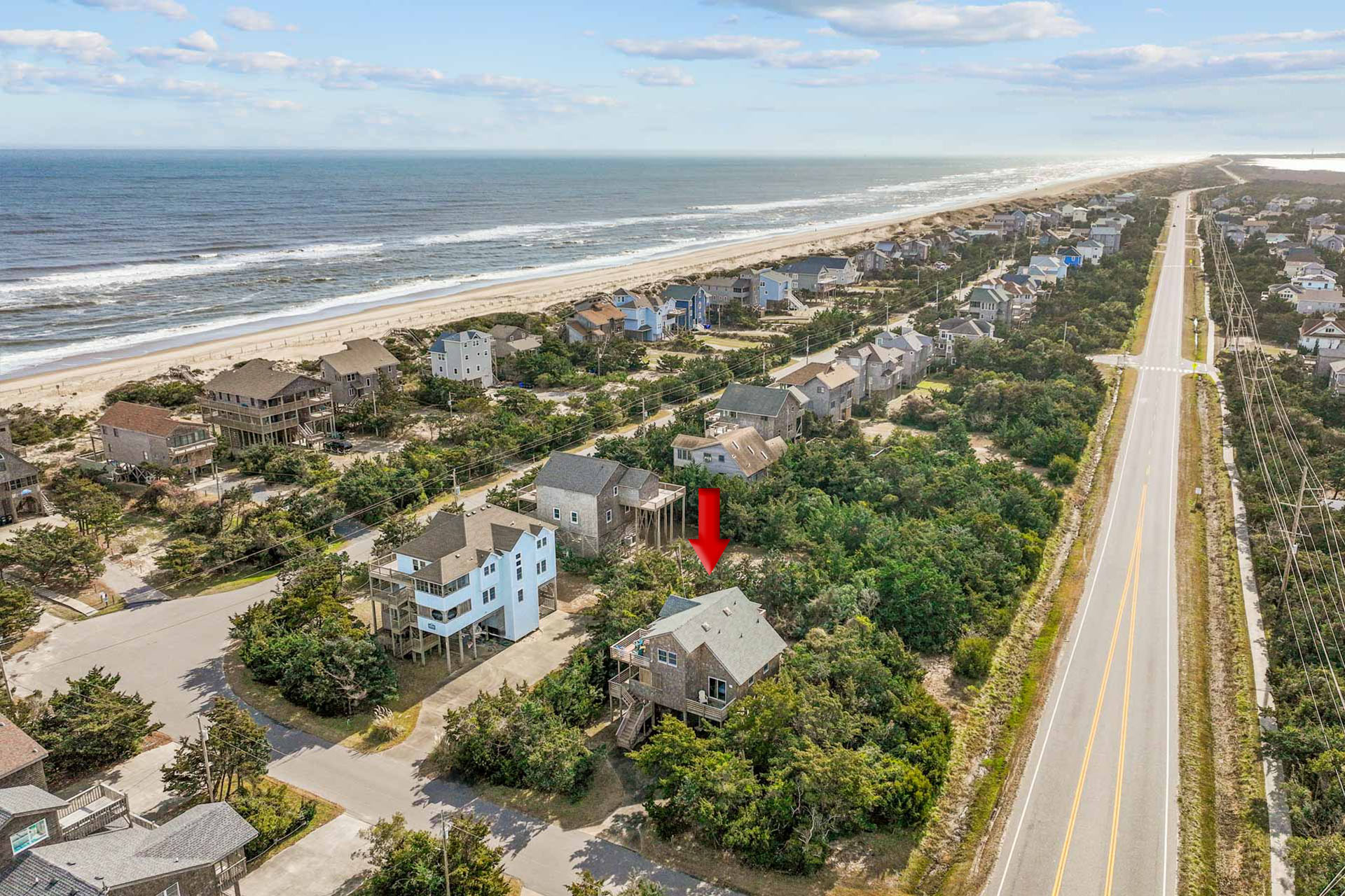 Surf Or Sound Realty 1191 Avon Beach Dream Exterior 10 Arrow