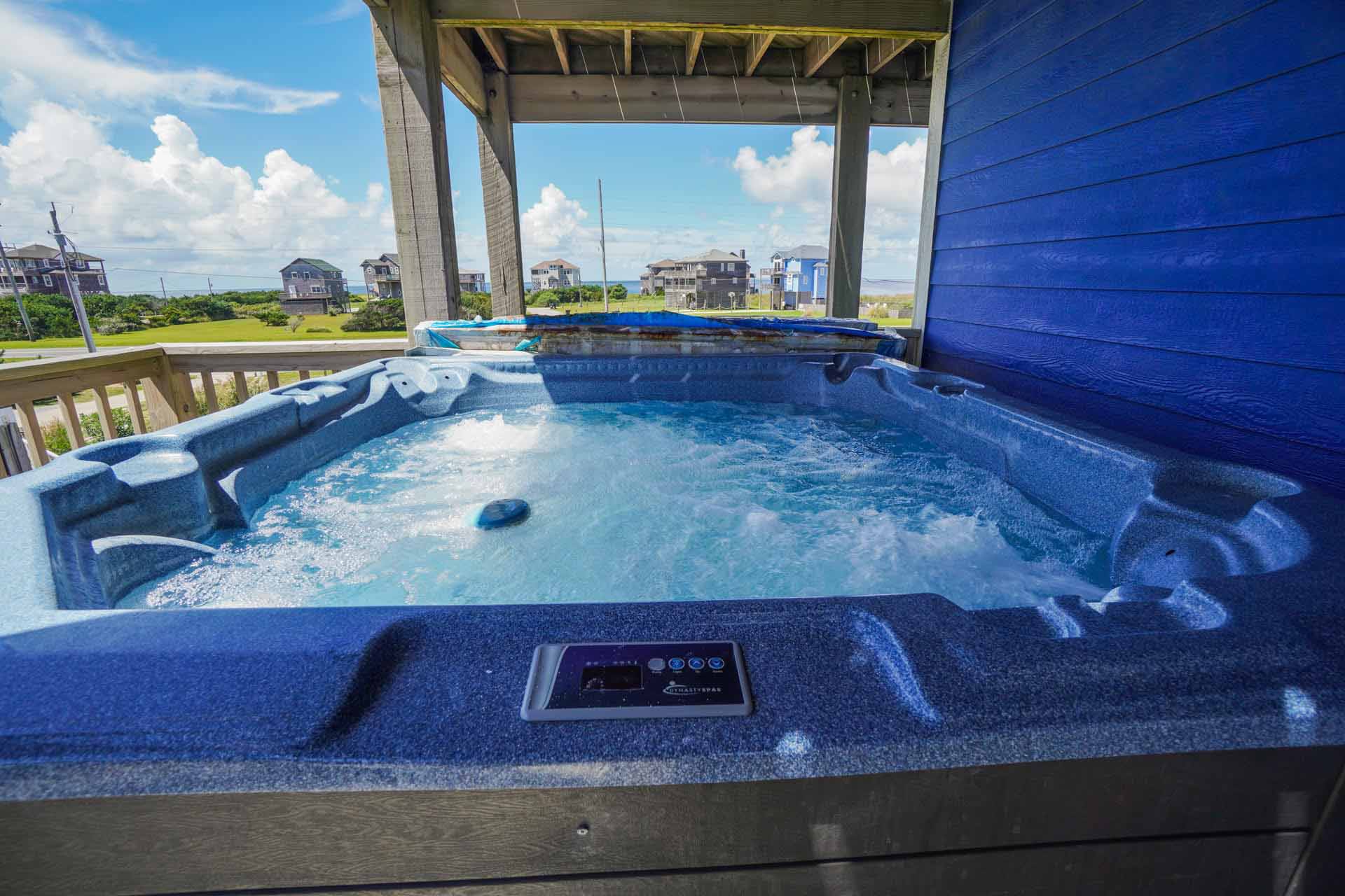 Surf Or Sound Realty 1051 Eleftheria Hot Tub 3367063