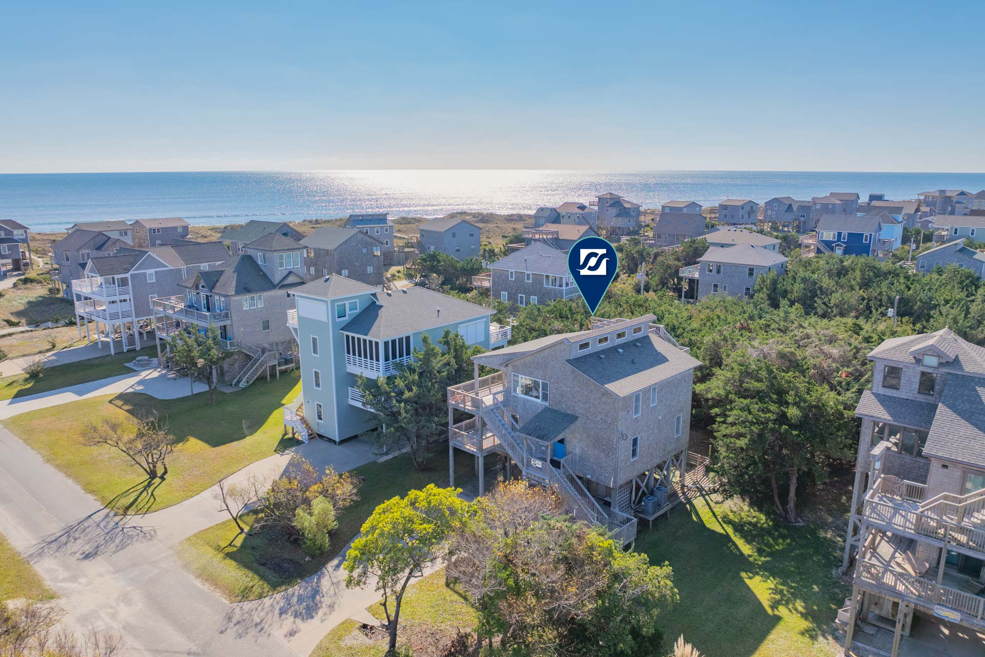 Surf Or Sound Realty 1216 Seaglasses Exterior 9 Pin