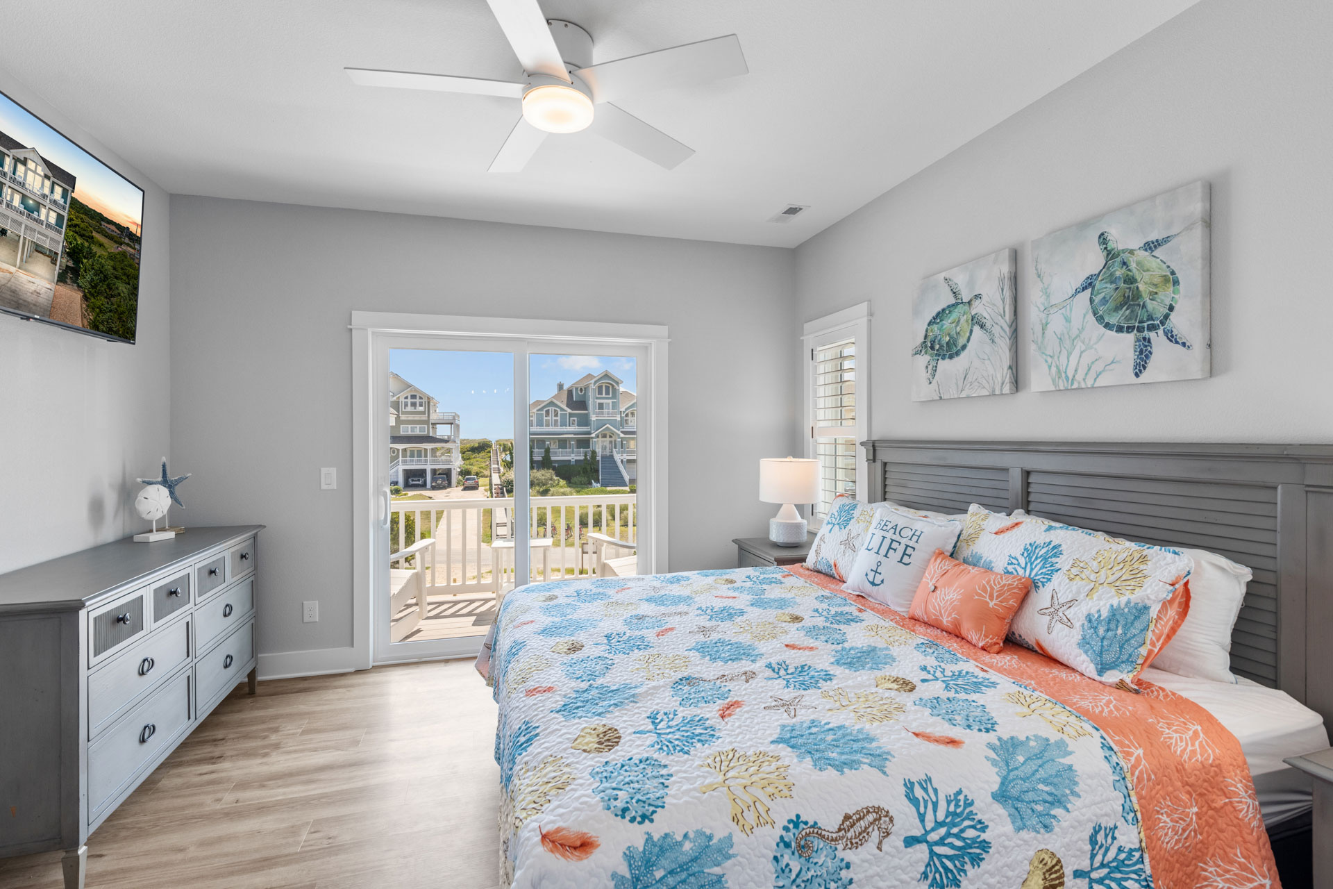 Surf Or Sound Realty 1058 Shell Of A Good Time Bedroom 2 4 3375745