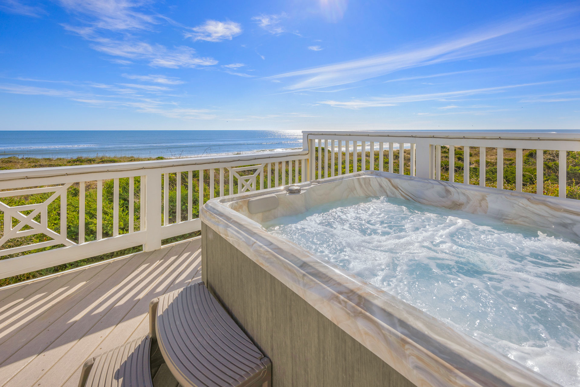 Surf Or Sound Realty 1143 Ocean's Edge Hot Tub 2