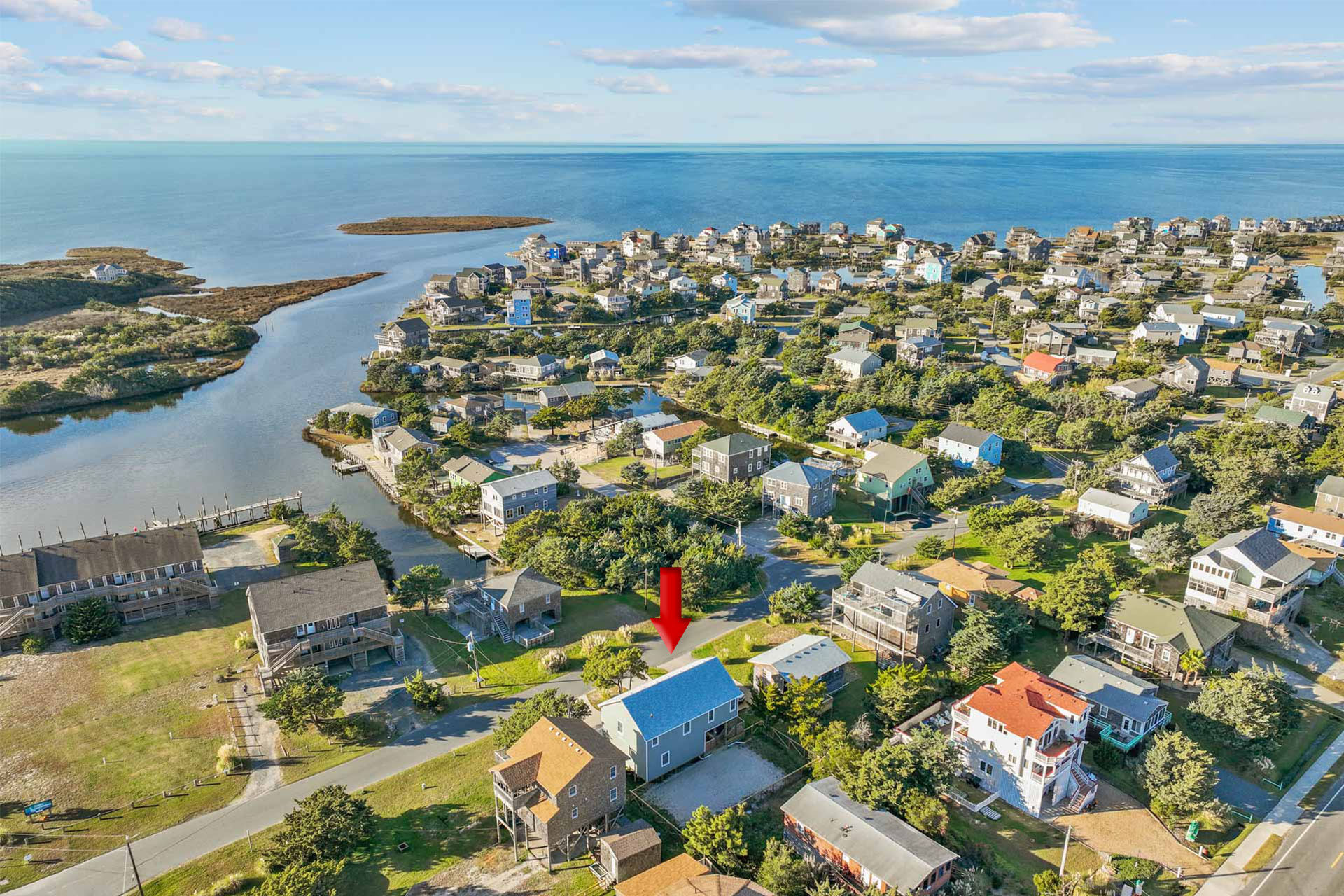 Surf Or Sound Realty 1115 High Tides Good Vibes Exterior 7 Arrow