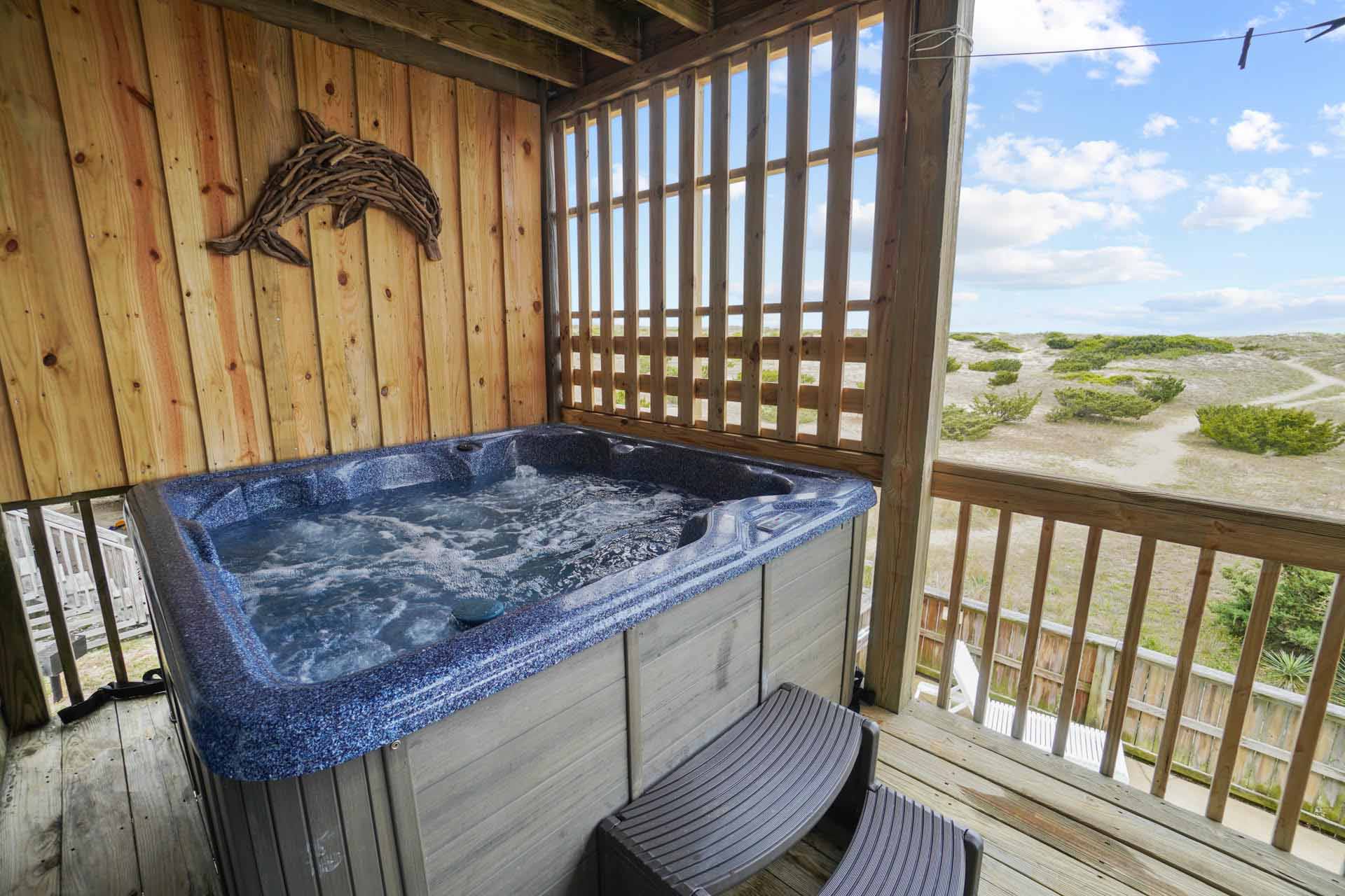 Surf Or Sound Realty 704 A Reel Addiction Hot Tub 3363849