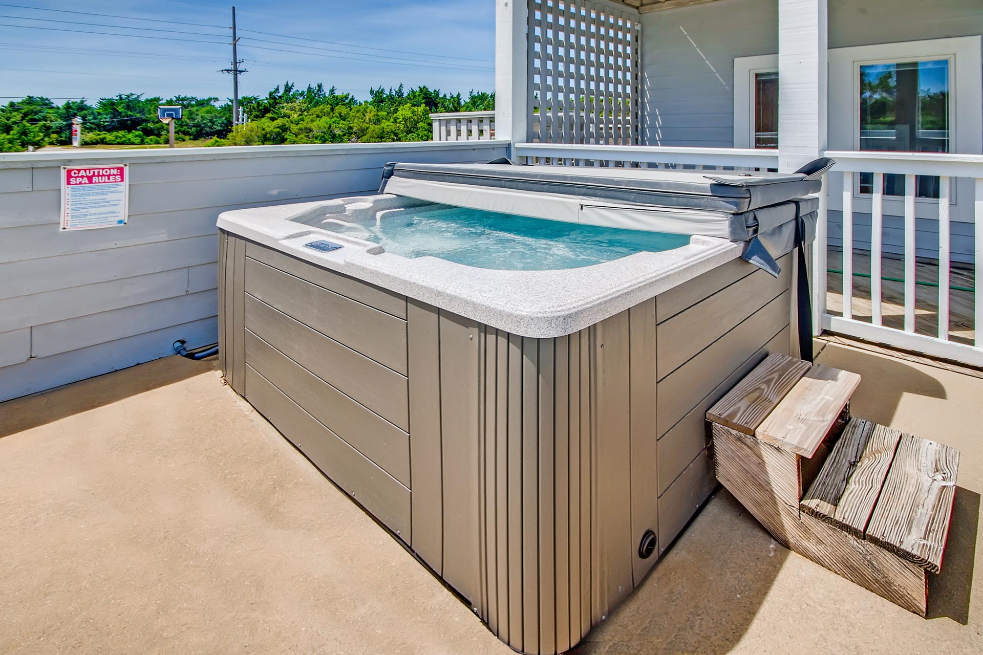 Surf Or Sound Realty Avon Sea Breeze 600 Hot Tub 3350790