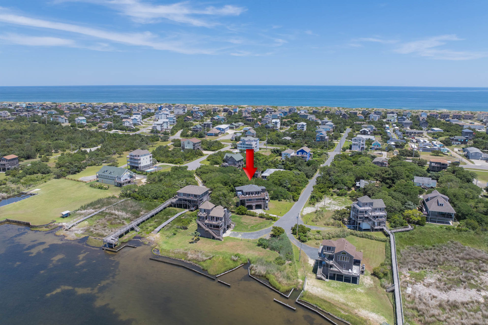 Surf Or Sound Realty 189 Hatteras Blast Exterior 7 Arrow