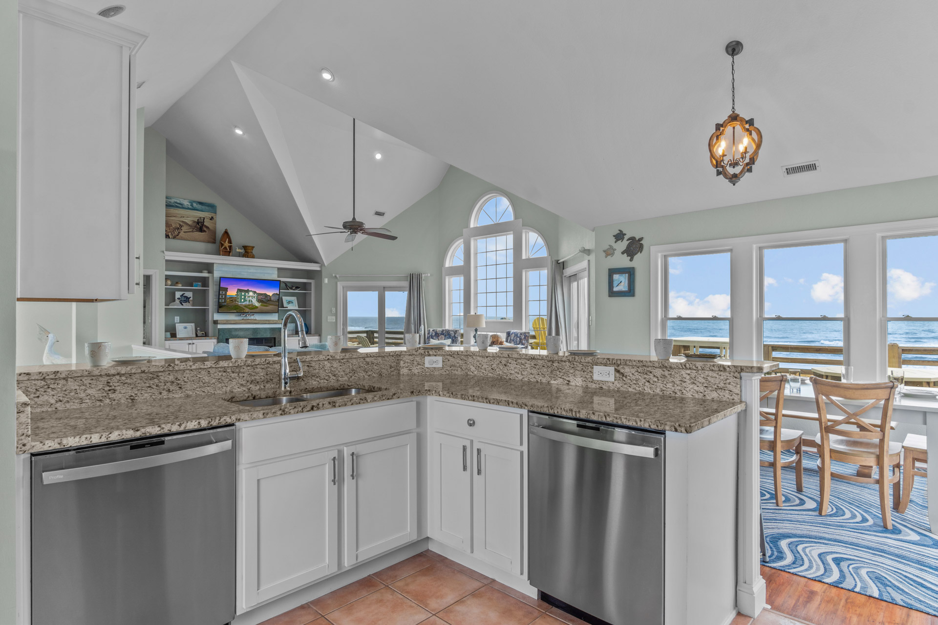 Surf Or Sound Realty 785 Loggerhead Kitchen 1