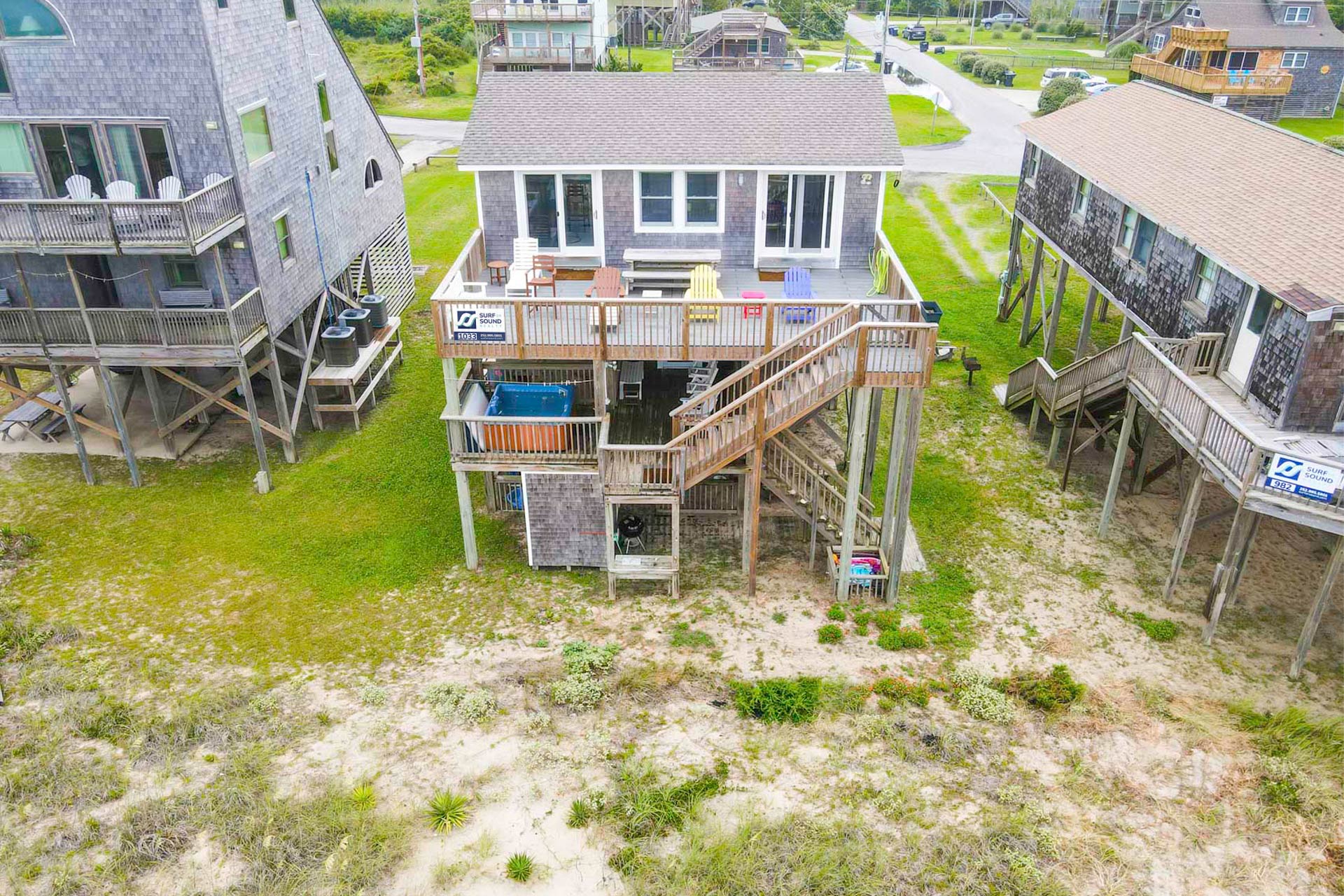 Surf Or Sound Realty 1033 By The Sea Hatteras Drone 3 3365685