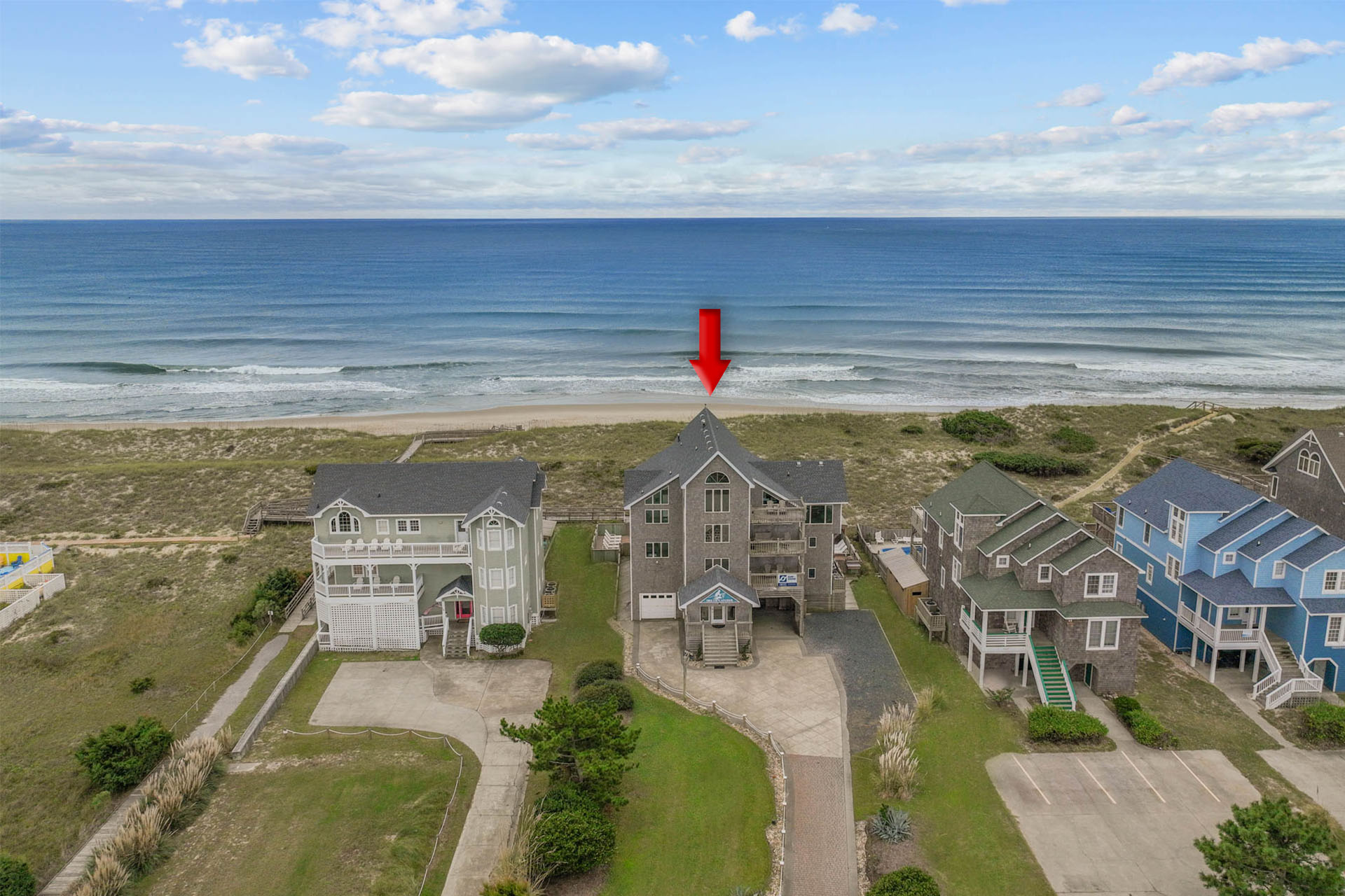 Surf Or Sound Realty 1164 Dream Catcher By The Sea Exterior 12 Arrow