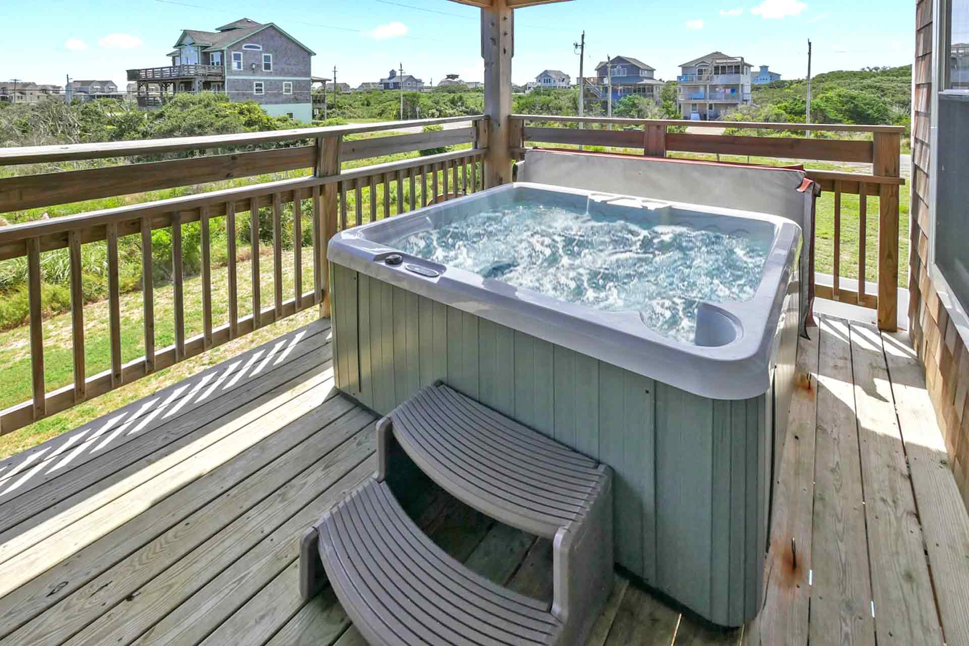 Surf Or Sound Realty 976 Bright As The Sun Hot Tub 2 3358604