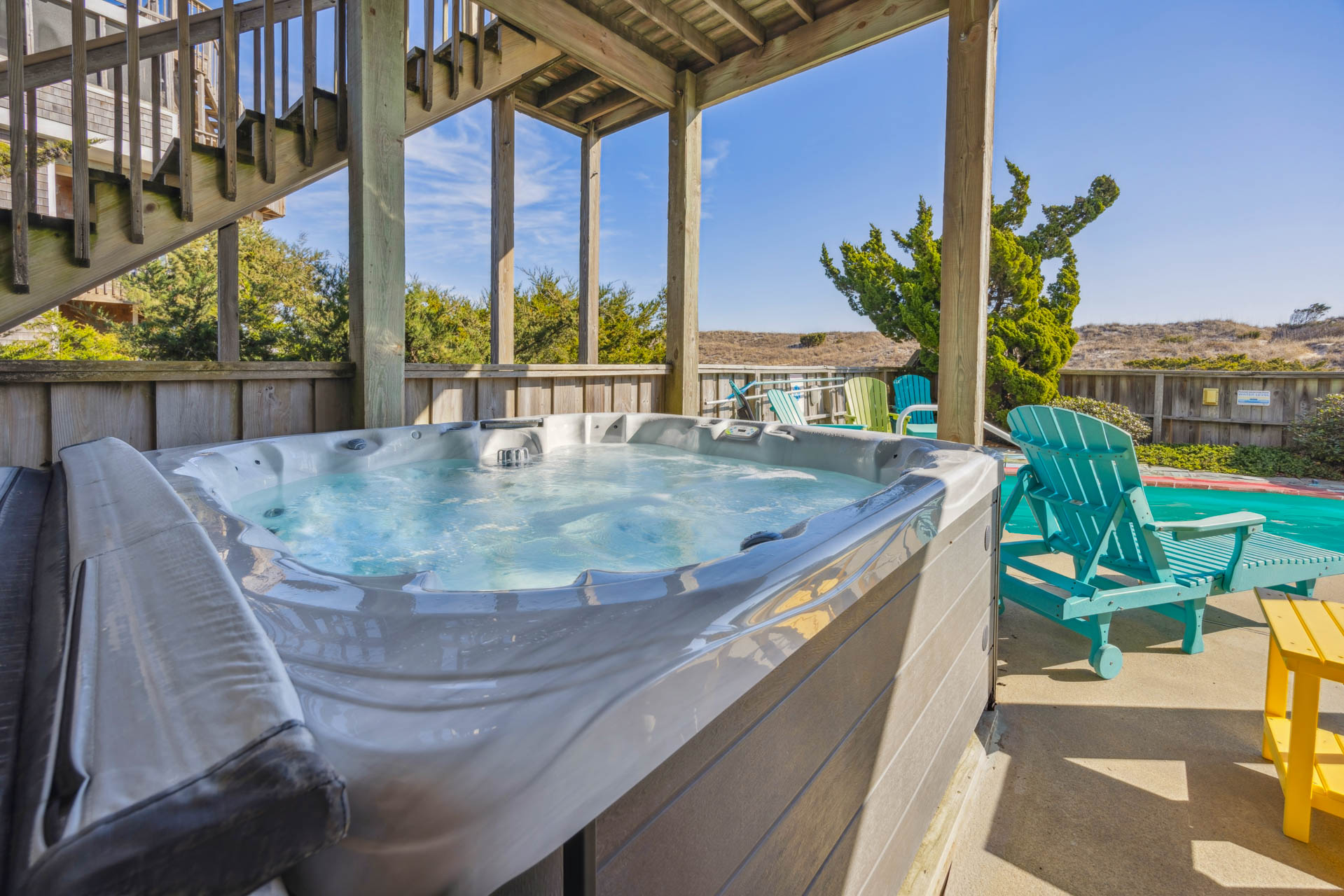 Surf Or Sound Realty 673 Buckeye Waves Hot Tub