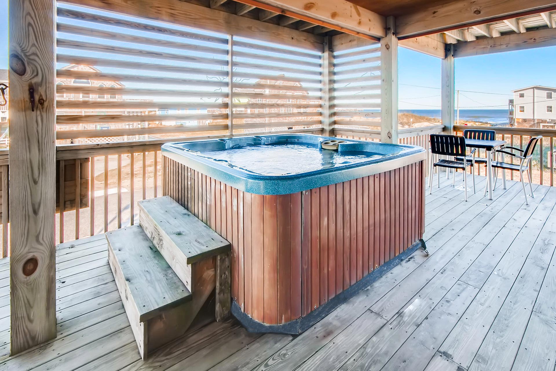 Surf Or Sound Realty Waters View 317 Hot Tub 3334754