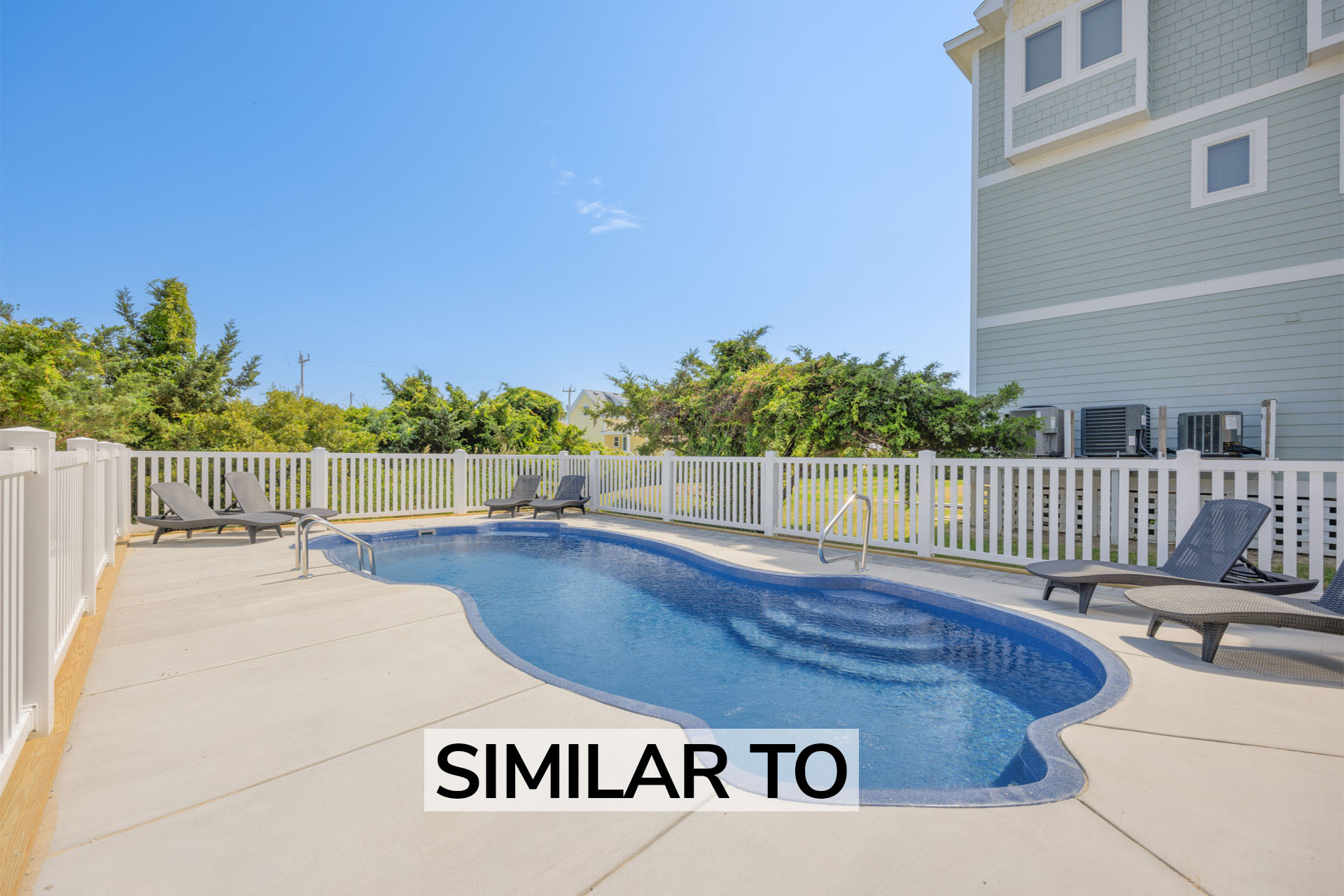 Surf Or Sound Realty 1155 Hatteras Hideout Pool Similar To