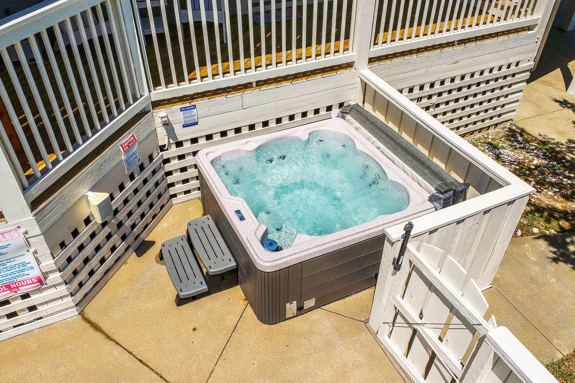 Surf Or Sound Realty 851 Eden Drone Hot Tub 3357129