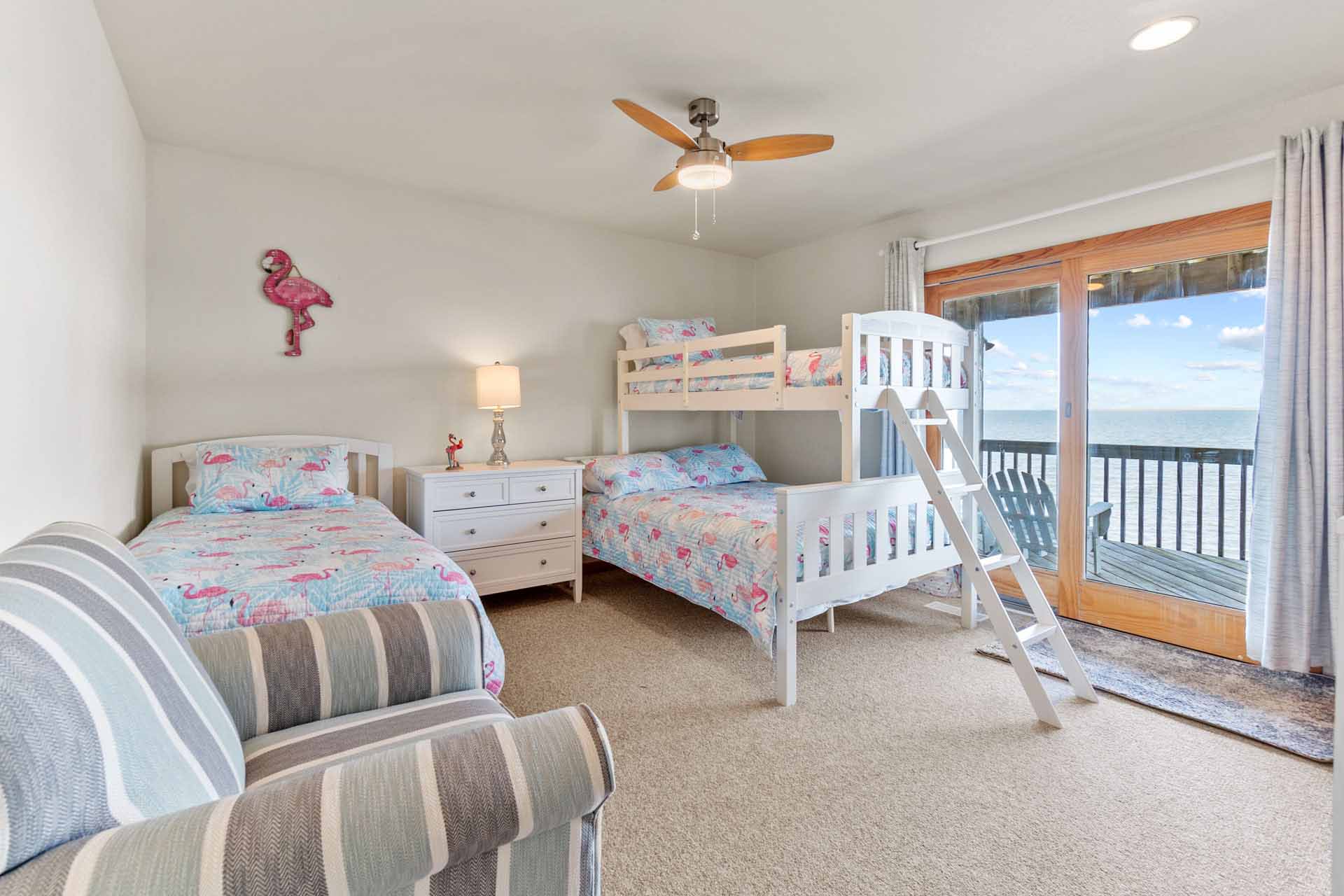 Surf Or Sound Realty 165 Aeolus Pyramid Bunk Bedroom Ocean Side 3363866