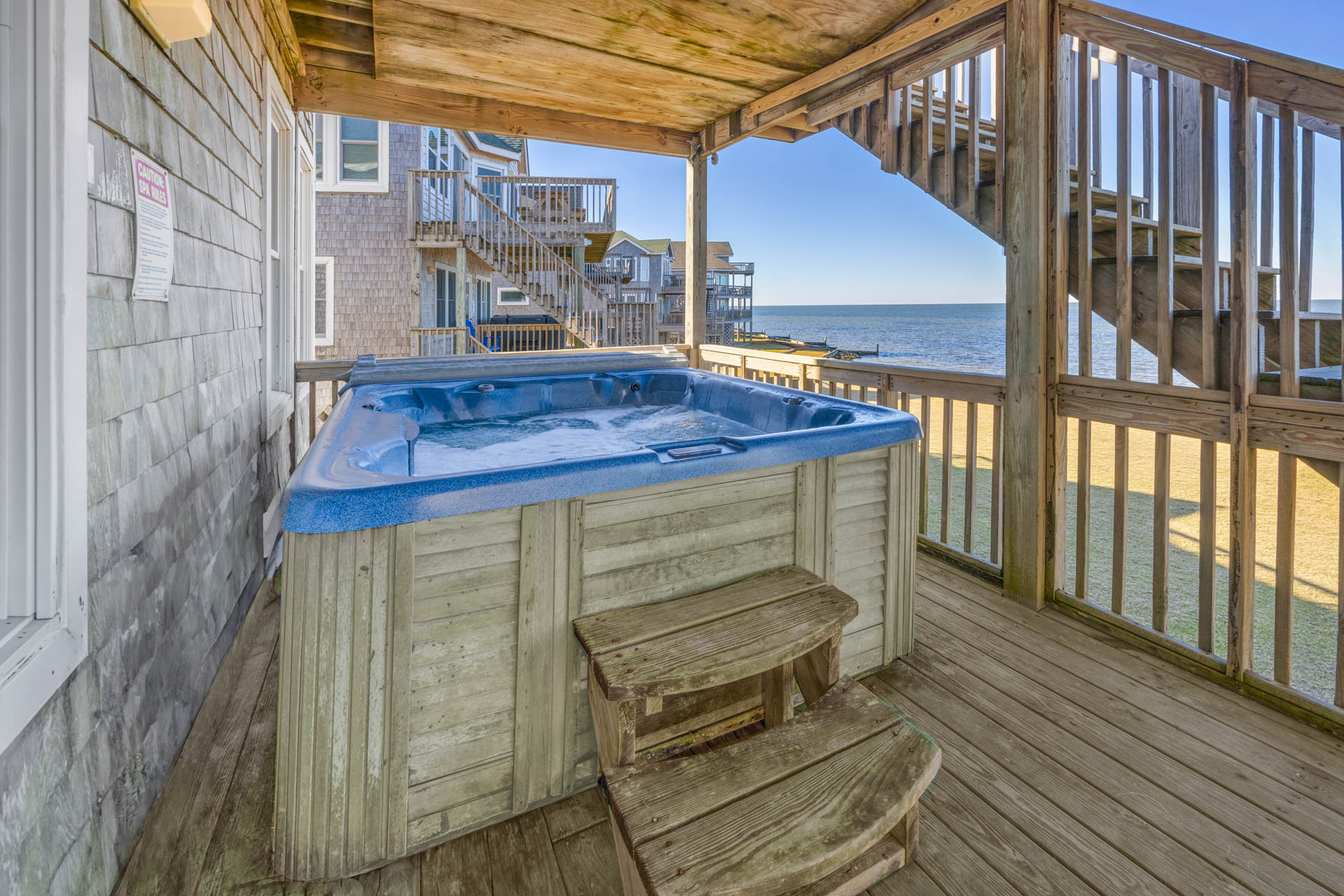 Surf Or Sound Realty 1215 Island Mist Hot Tub